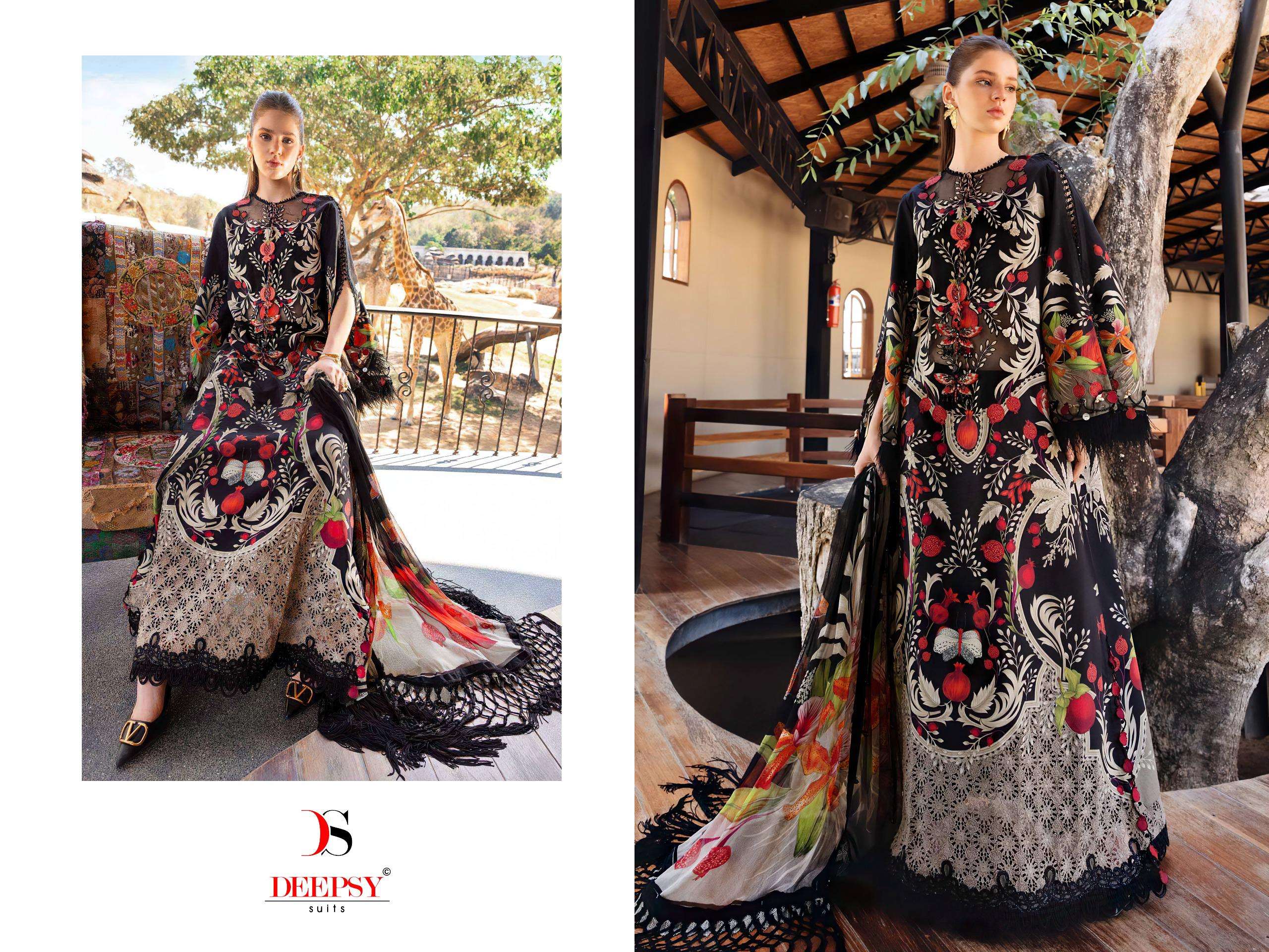 MARIA B M PRINT BY DEEPSY SUITS - 08