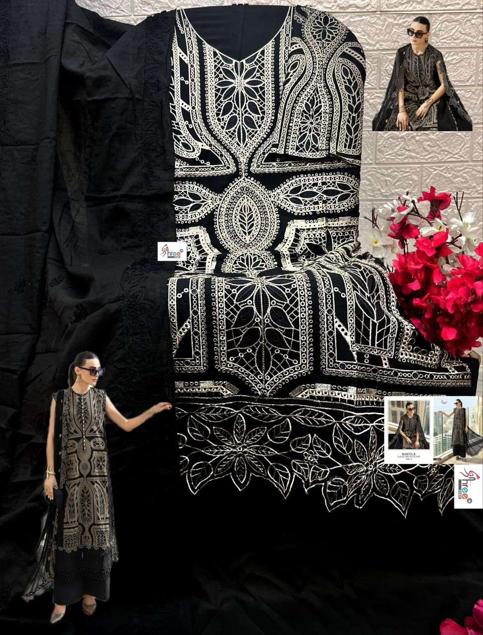 MARIYA B LUXURY LAWN COLLECTION VOL - 05 BY SHREE FABS - 05