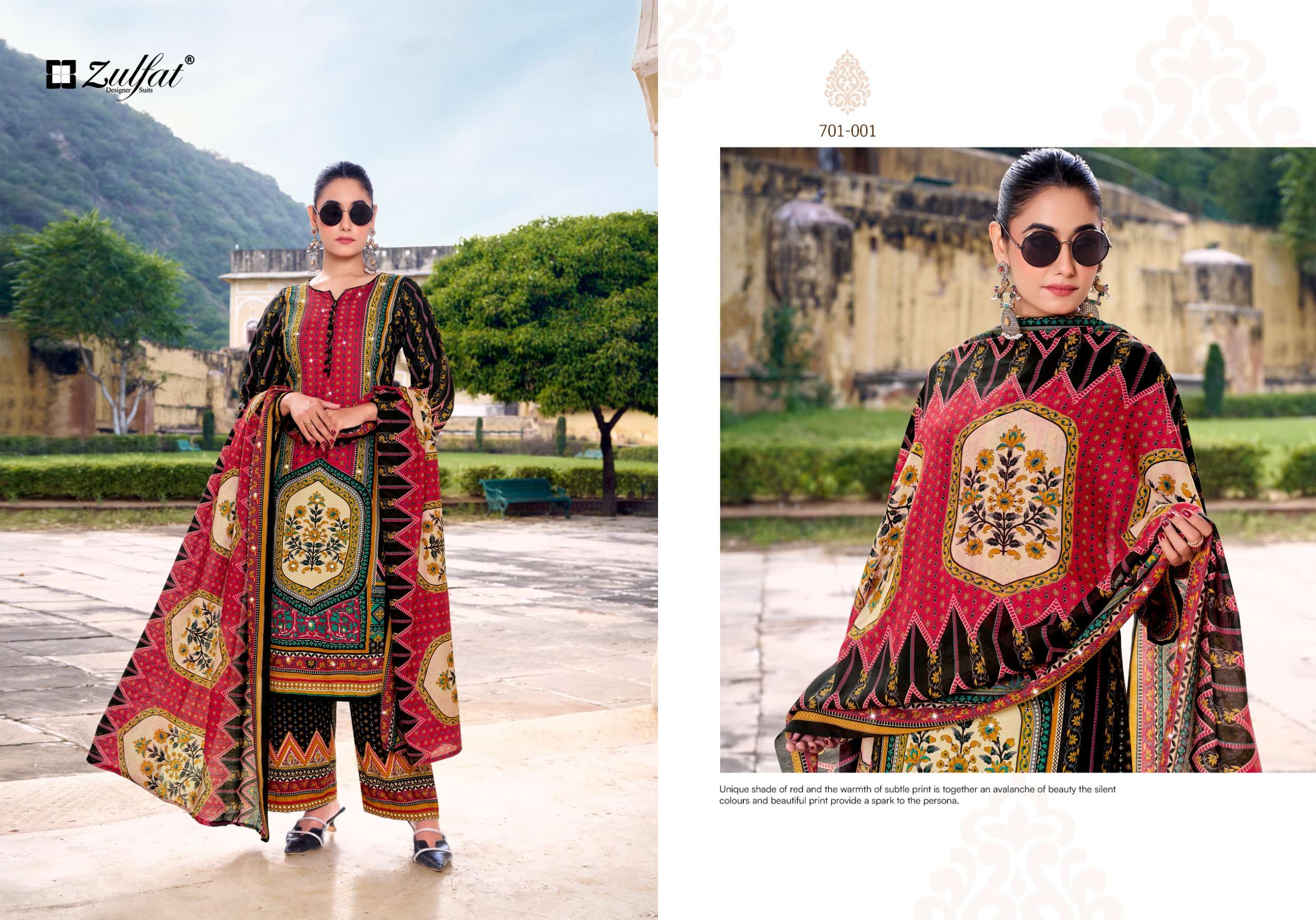 MOHABBAT BY ZULFAT DESIGNER SUITS - 01