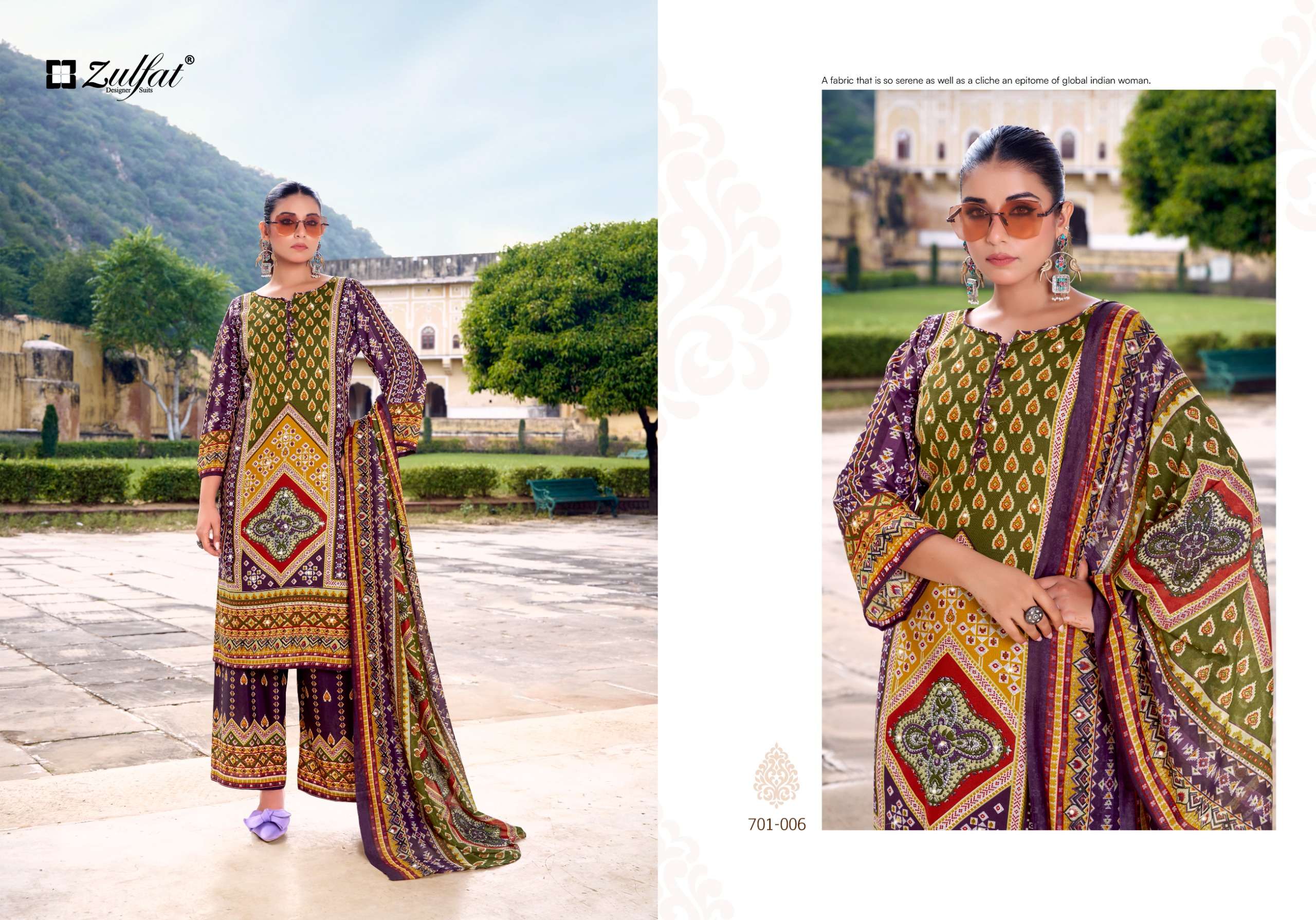 MOHABBAT BY ZULFAT DESIGNER SUITS - 06