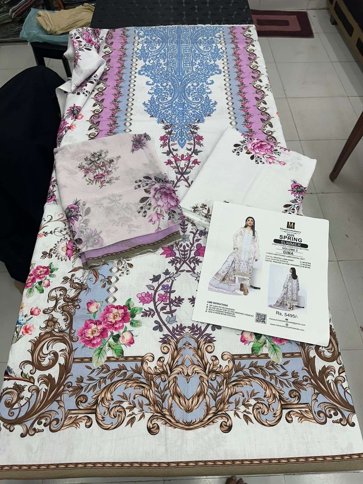 Printed Lawn Collection Vol 3 2026 by Mausummery-01