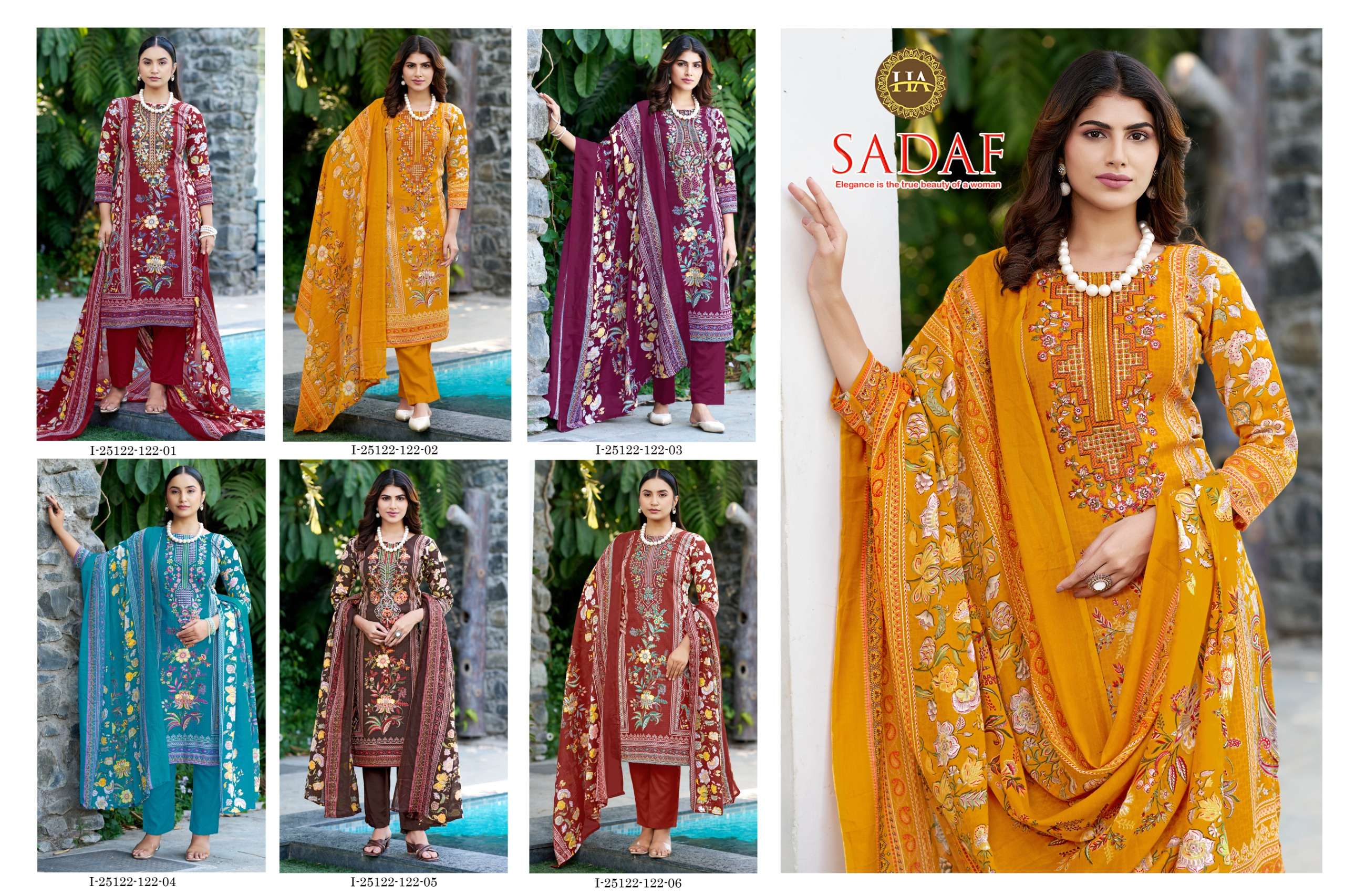SADAF BY ALOK SUIT - 01 - 06