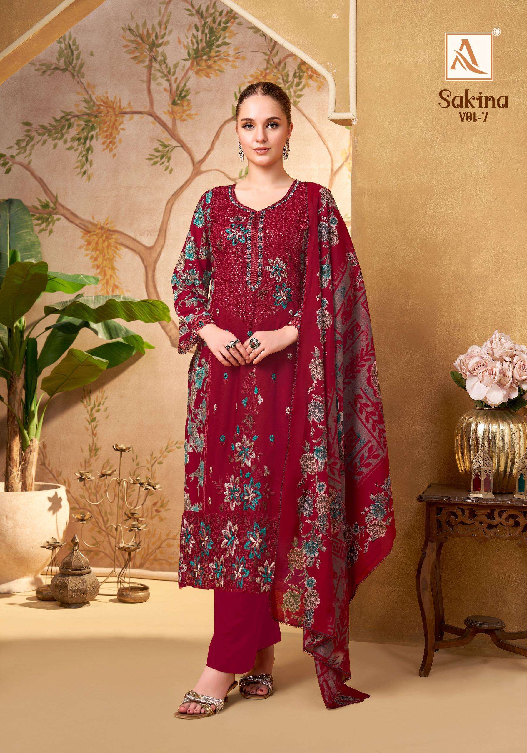 SAKINA VOL - 07 BY ALOK SUIT - 01