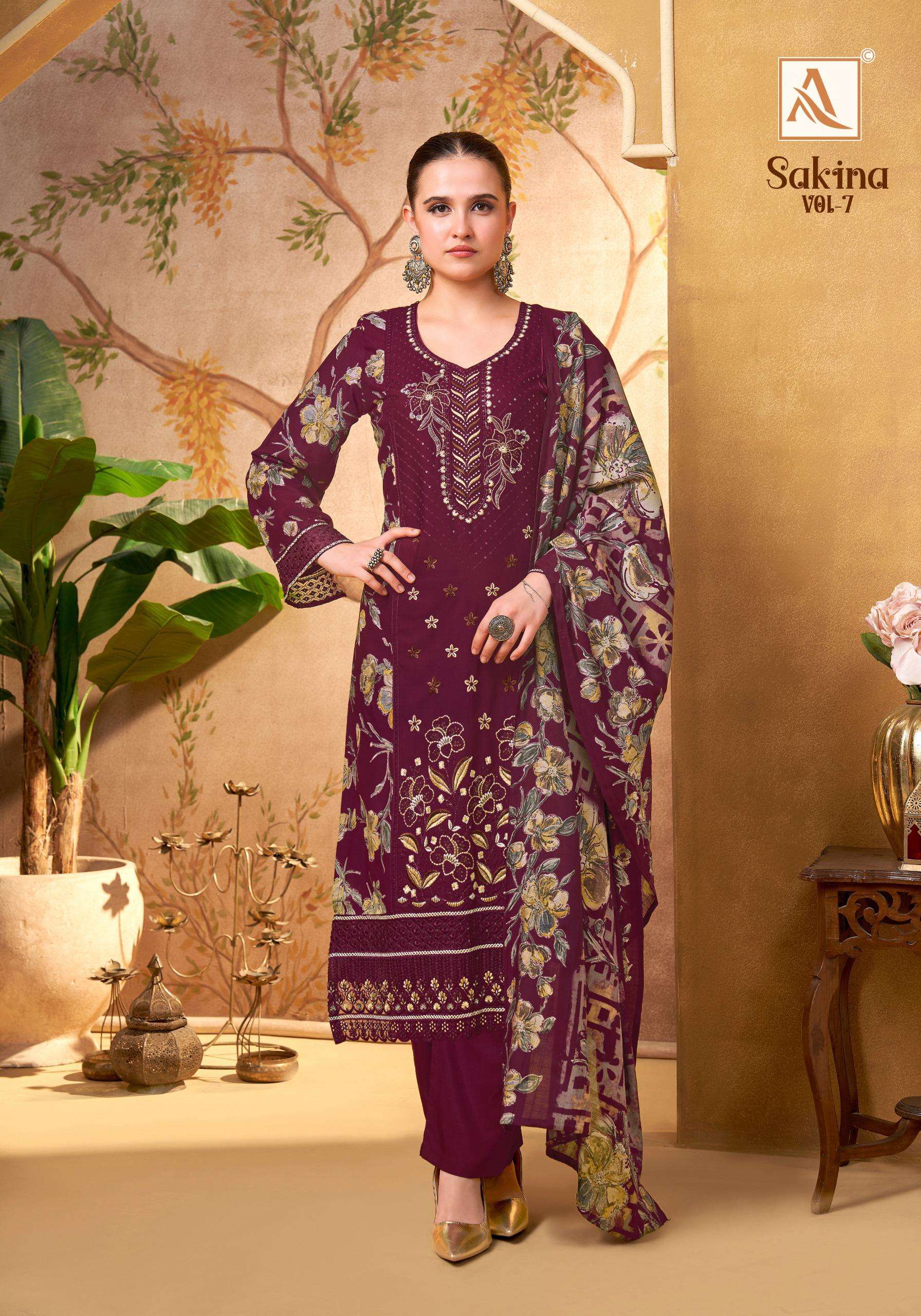 SAKINA VOL - 07 BY ALOK SUIT - 05