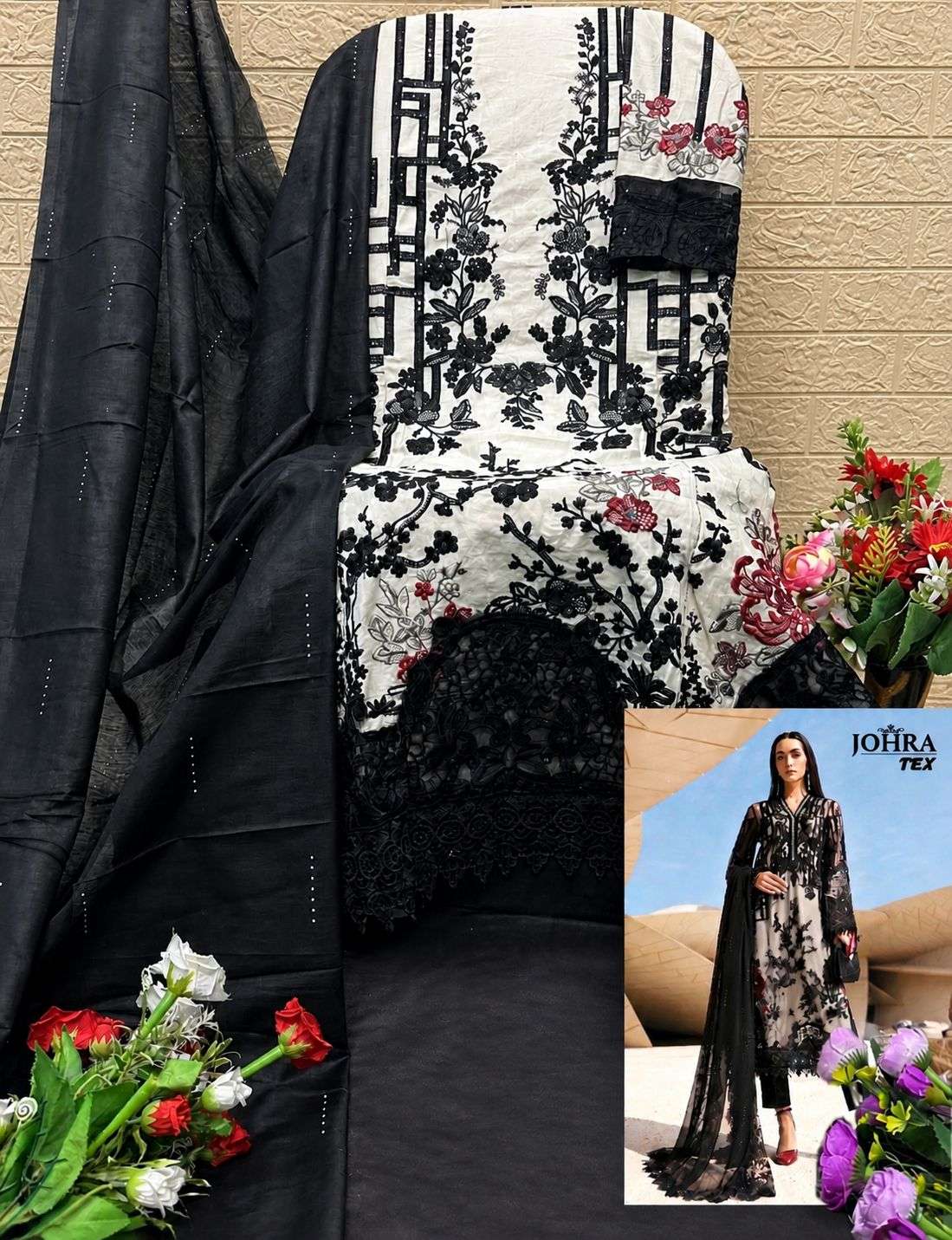 SUPER HIT DESIGN NO. JT - 199 BY JOHRA TEX - 02