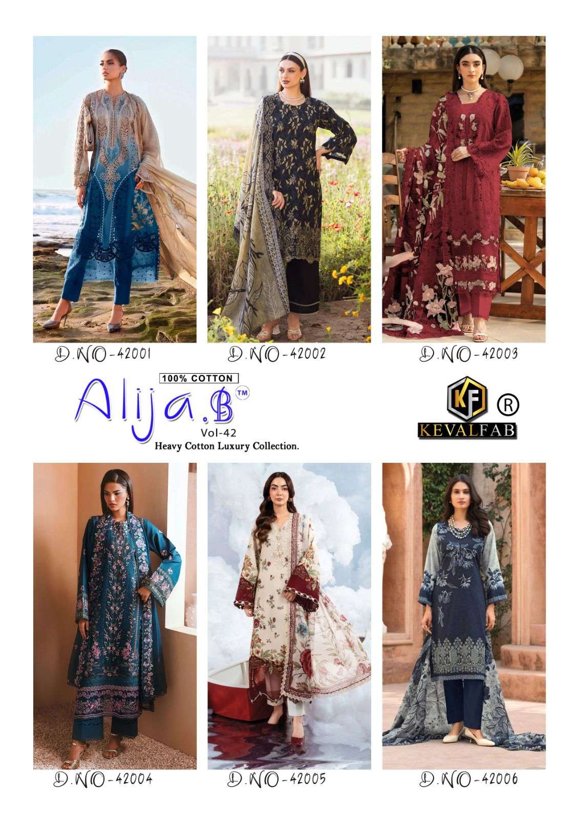 ALIJA B VOL - 42 BY KEVAL FAB - 01 - 06