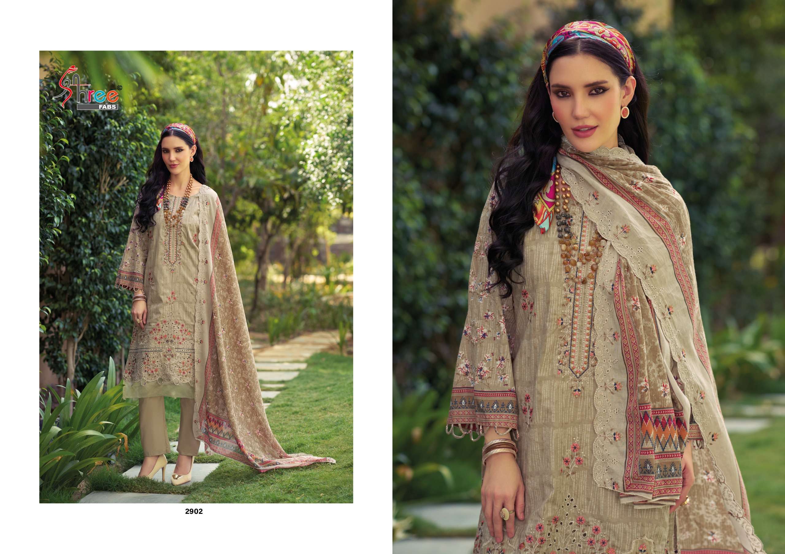 BIN SAEED LAWN COLLECTION VOL - 29 BY SHREE FABS - 02