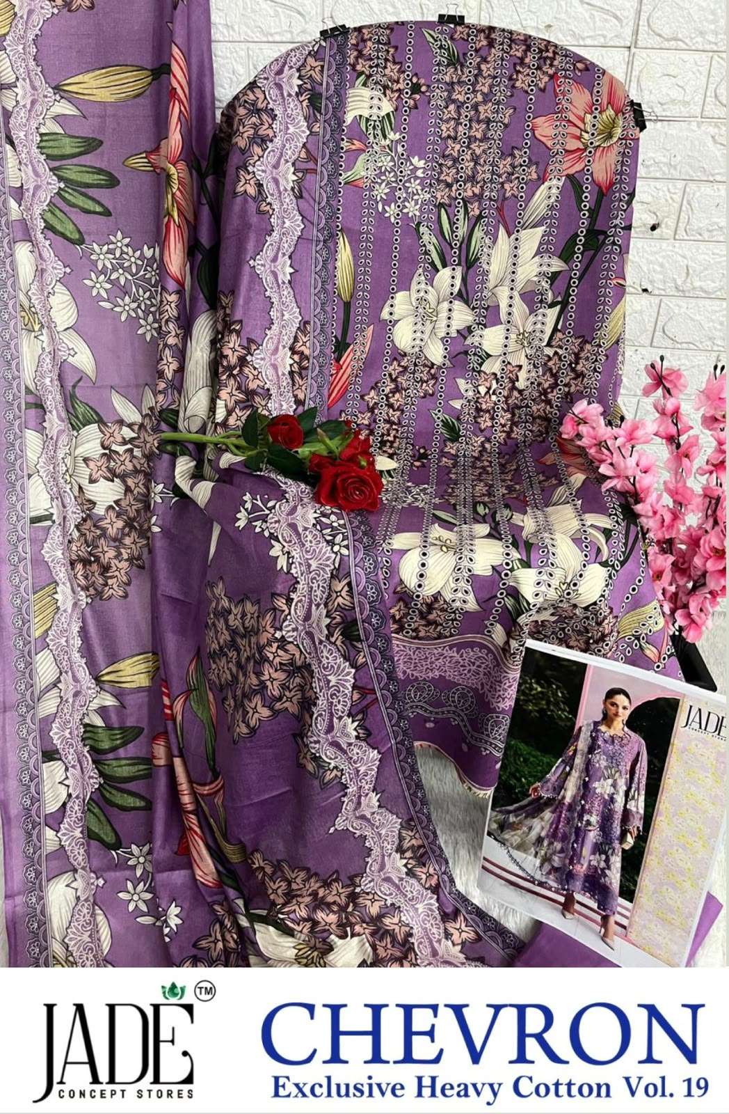 CHEVRON EXCLUSIVE HEAVY COTTON VOL - 19 BY JADE CONCEPT STORES - 06