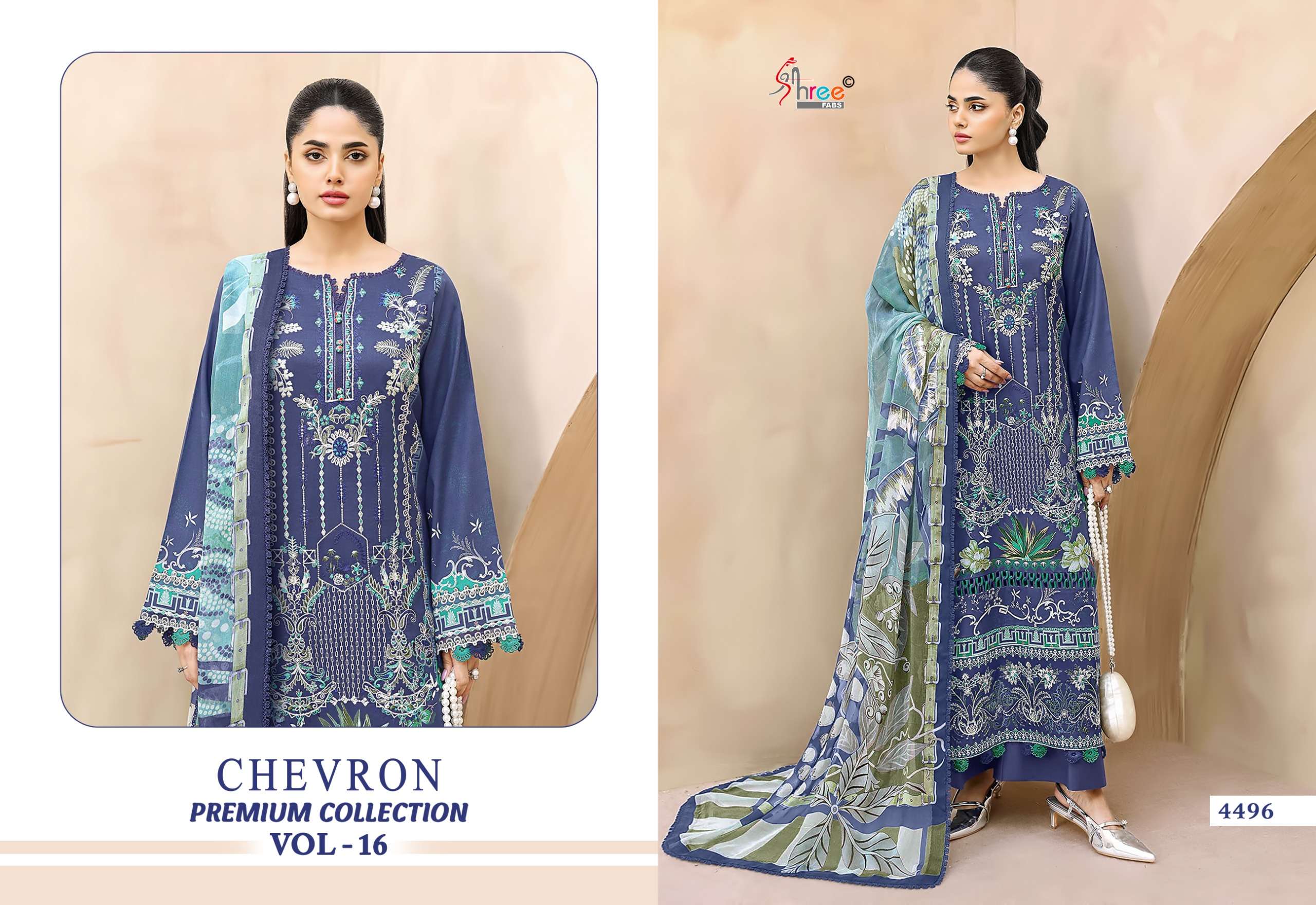 CHEVRON PREMIUM COLLECTION VOL - 16 BY SHREE FABS - 06