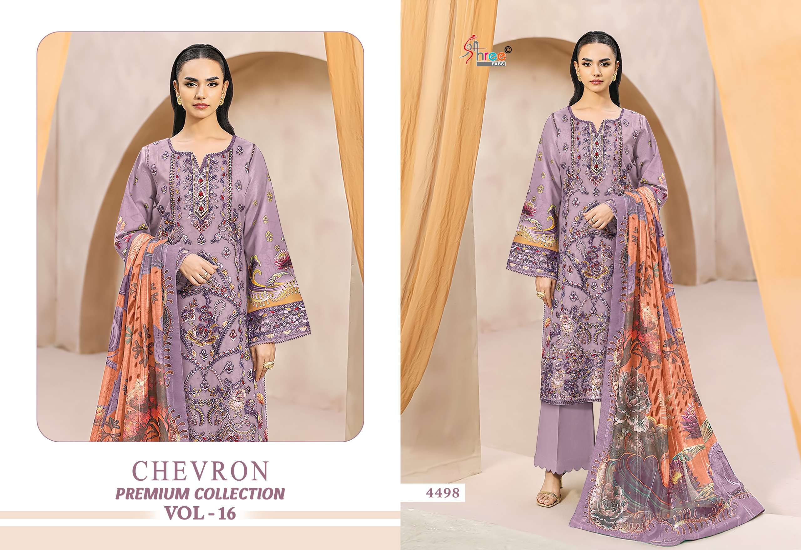 CHEVRON PREMIUM COLLECTION VOL - 16 BY SHREE FABS - 08