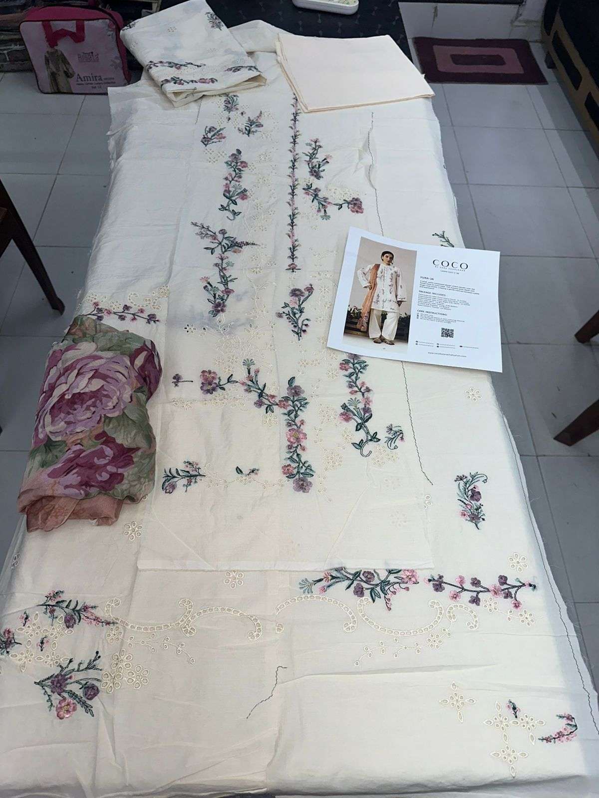 COCO VOL - 02 LUXURY DIGITAL PRINTED & EMBROIDERED LAWN BY ZARA SHAHJAHAN - 03