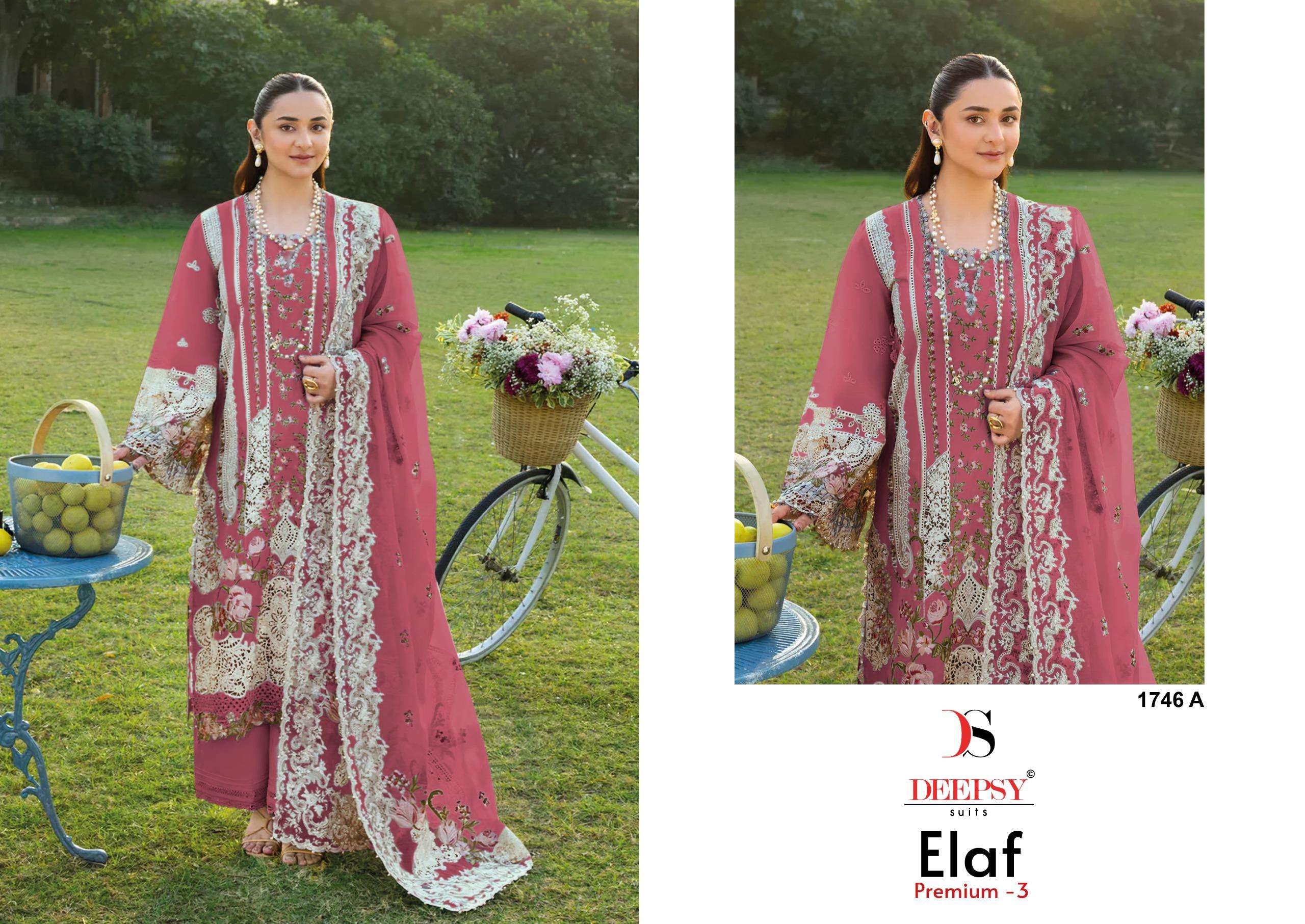 ELAF PREMIUM - 03 LUXURY LAWN D NO. 1746 BY DEEPSY SUITS - 01