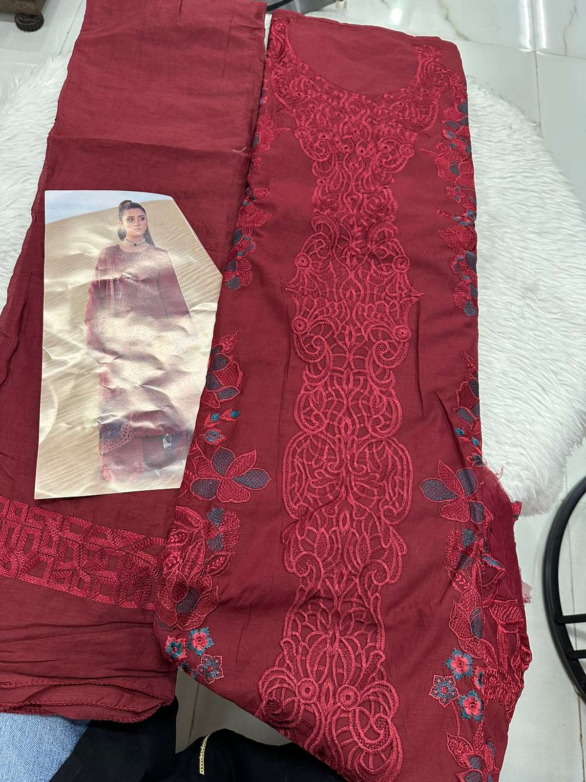 Falah Premium Cotton Collection - Code - 50060 By Falah Designer Suits - 04