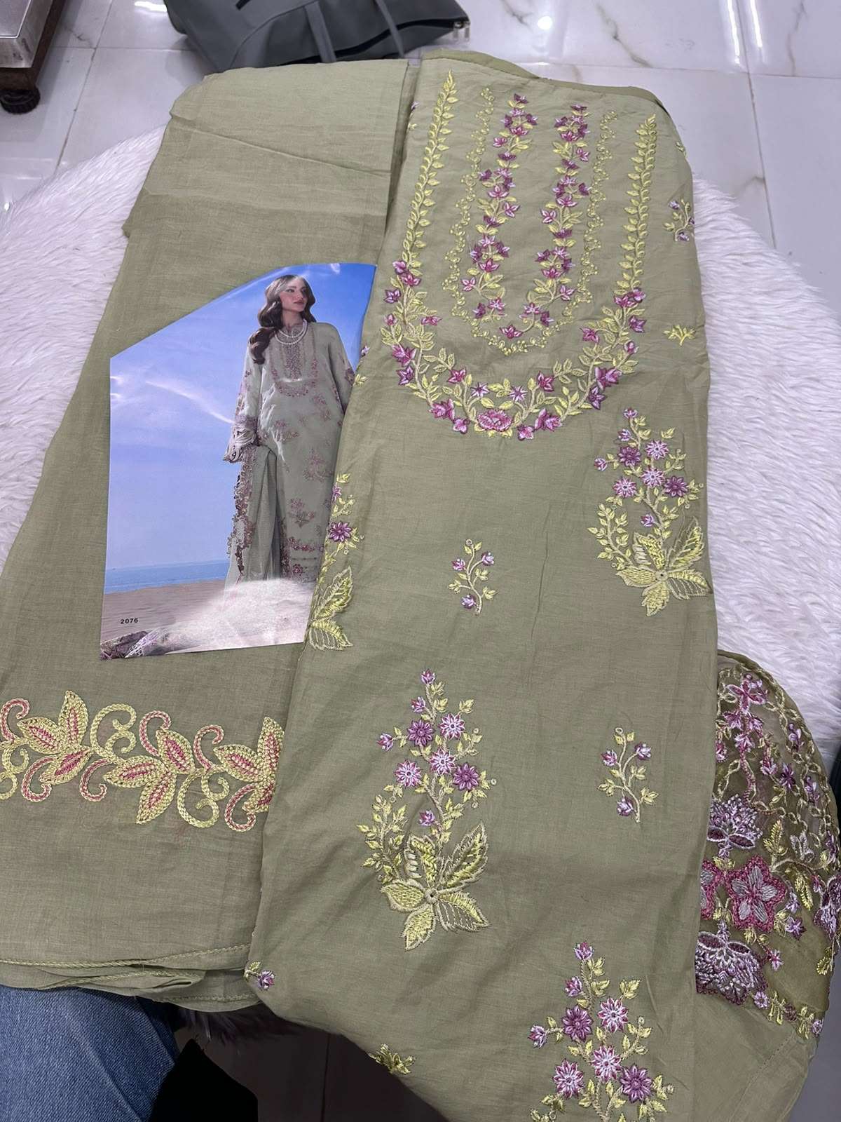 Falah Premium Cotton Collection - Code - 50060 By Falah Designer Suits - 05