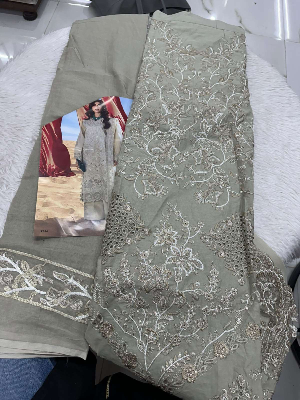 Falah Premium Cotton Collection - Code - 50060 By Falah Designer Suits - 06