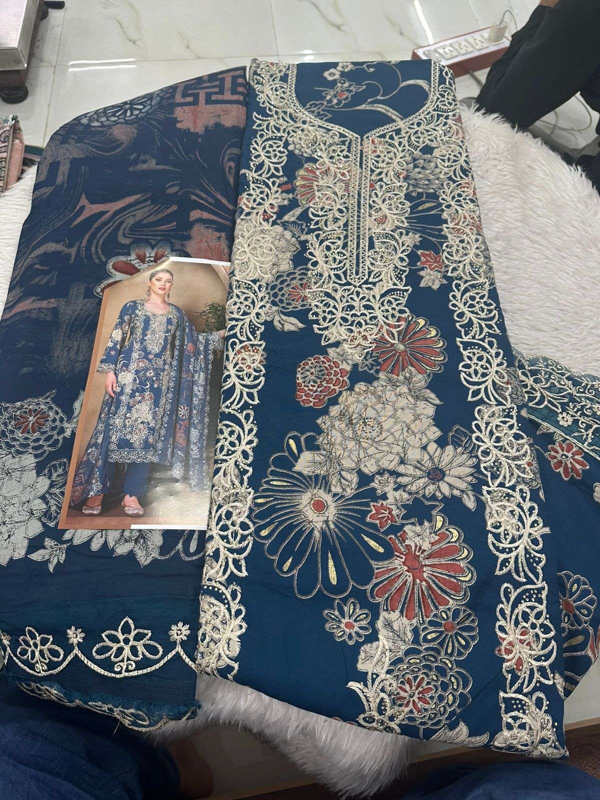 Falah Premium Cotton Collection Code - 50071 By Falah Designer Suits - 04