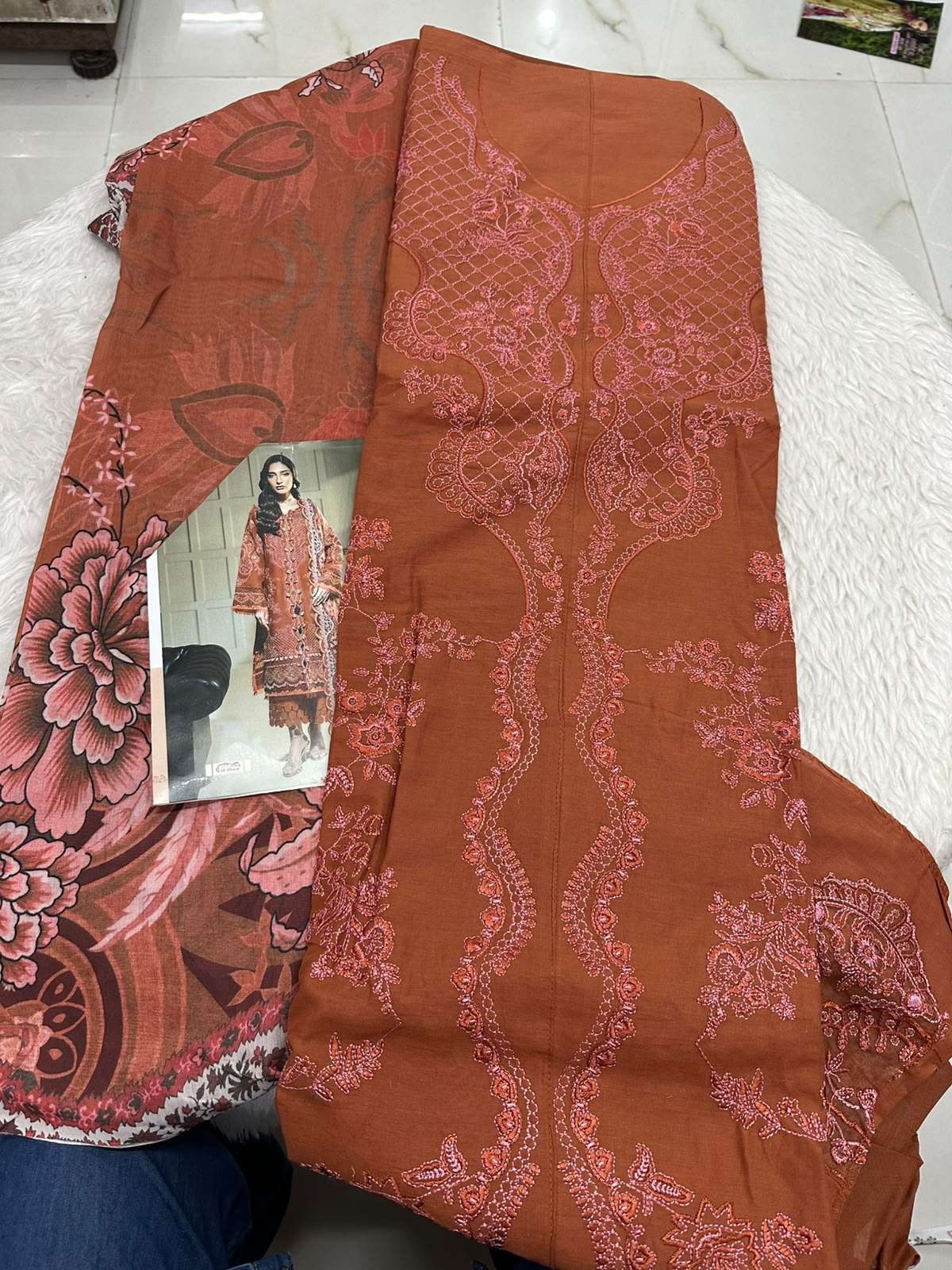 Falah Premium Cotton Collection Code. - 50081 By Falah Designer Suits - 03