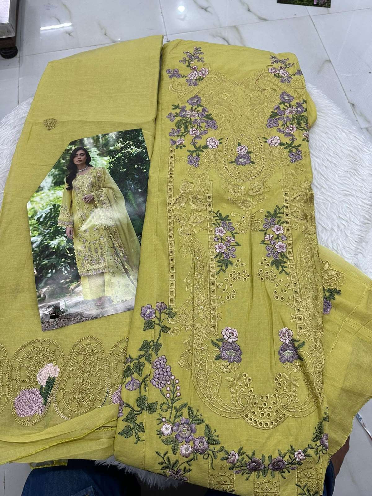 Falah Premium Cotton Collection Code. - 50082 By Falah Designer Suits - 04
