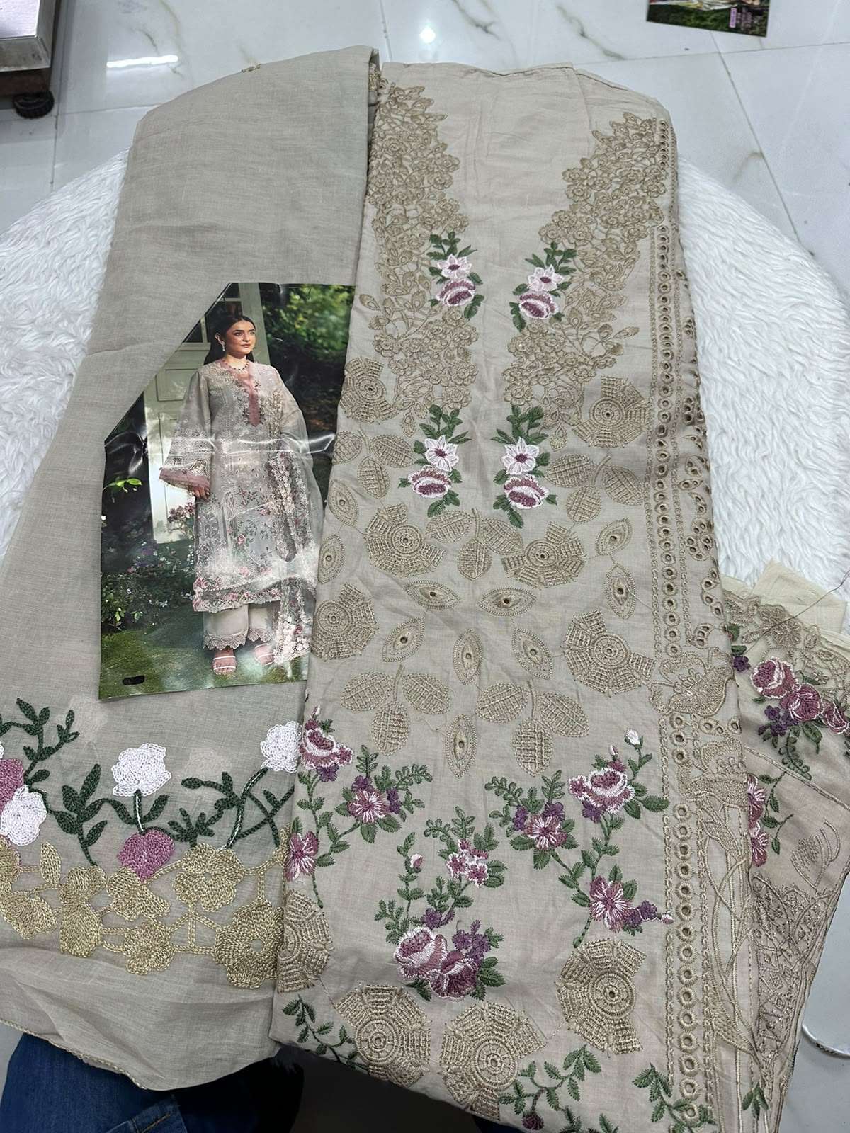 Falah Premium Cotton Collection Code. - 50082 By Falah Designer Suits - 06