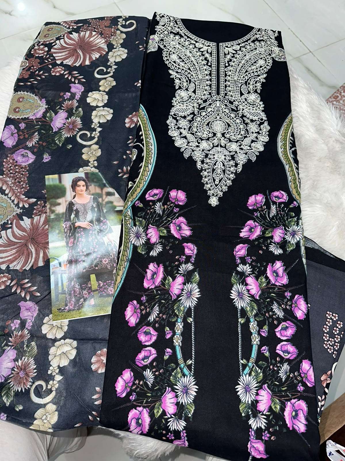 Falah Premium Cotton Collection Code - 50084 By Falah Designer Suits - 04