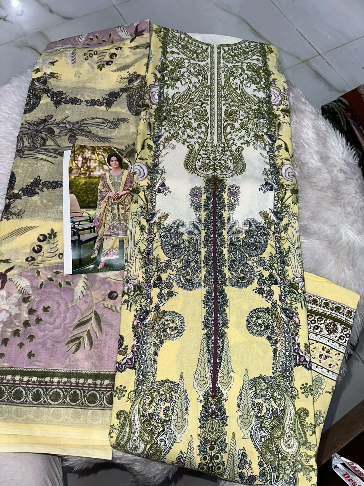Falah Premium Cotton Collection Code - 50084 By Falah Designer Suits - 08