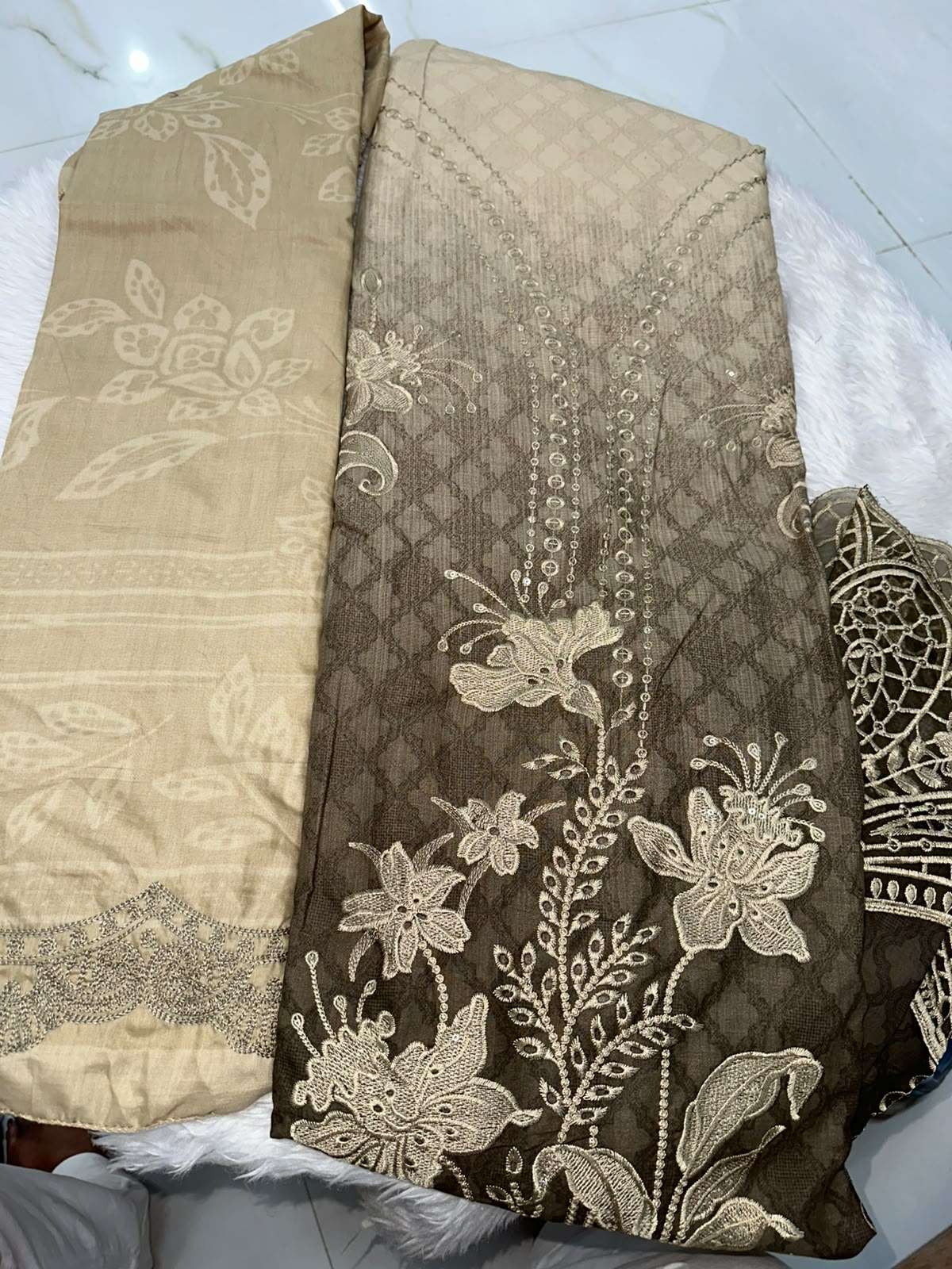 Falah Premium Cotton Collection Code - 50085 By Falah Designer Suits - 03