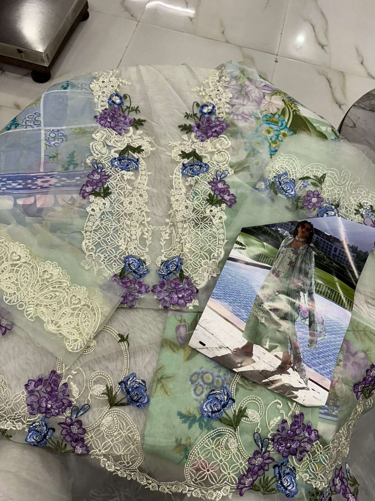Falah Premium Cotton Collection Code - 50086 By Falah Designer Suits - 01 - 06 A