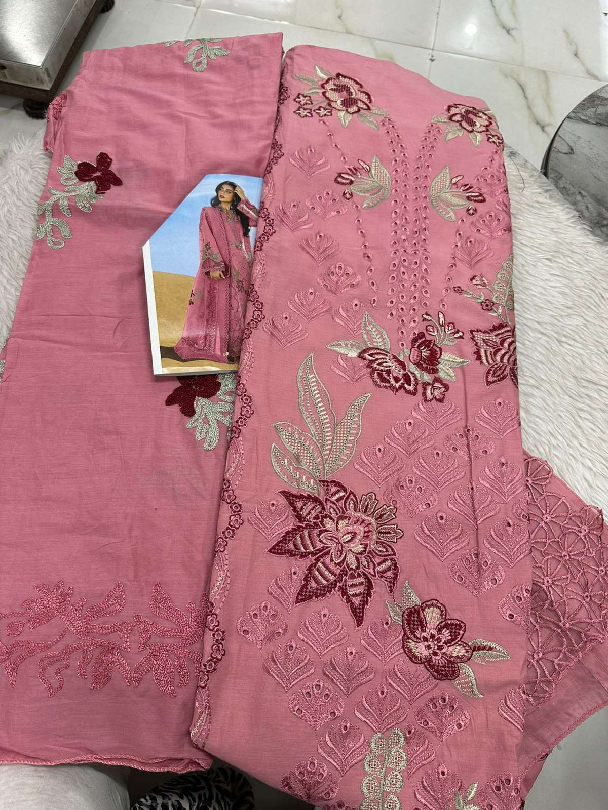 Falah Premium Cotton Collection Code - 50087 By Falah Designer Suits - 02