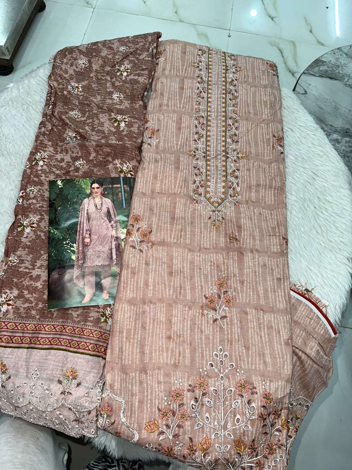 Falah Premium Cotton Collection Code - 50088 By Falah Designer Suits - 03