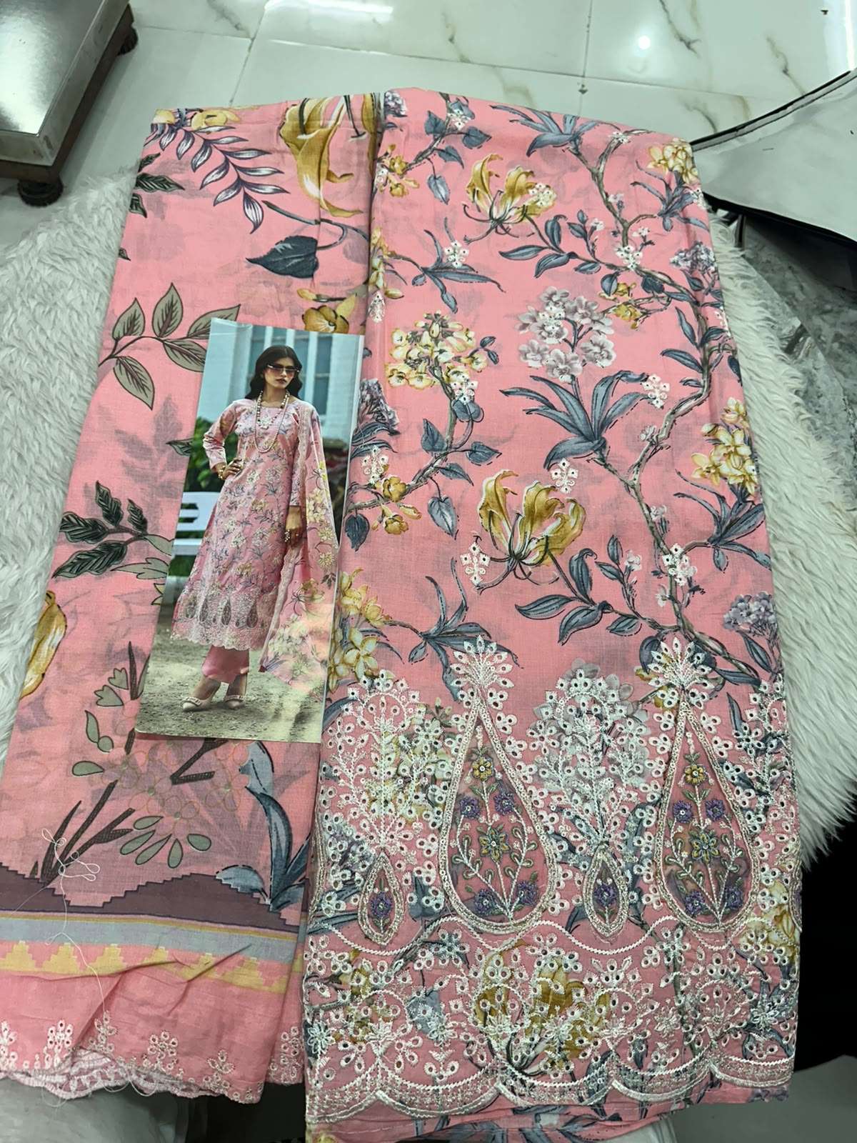 Falah Premium Cotton Collection Code - 50090 By Falah Designer Suits - 02