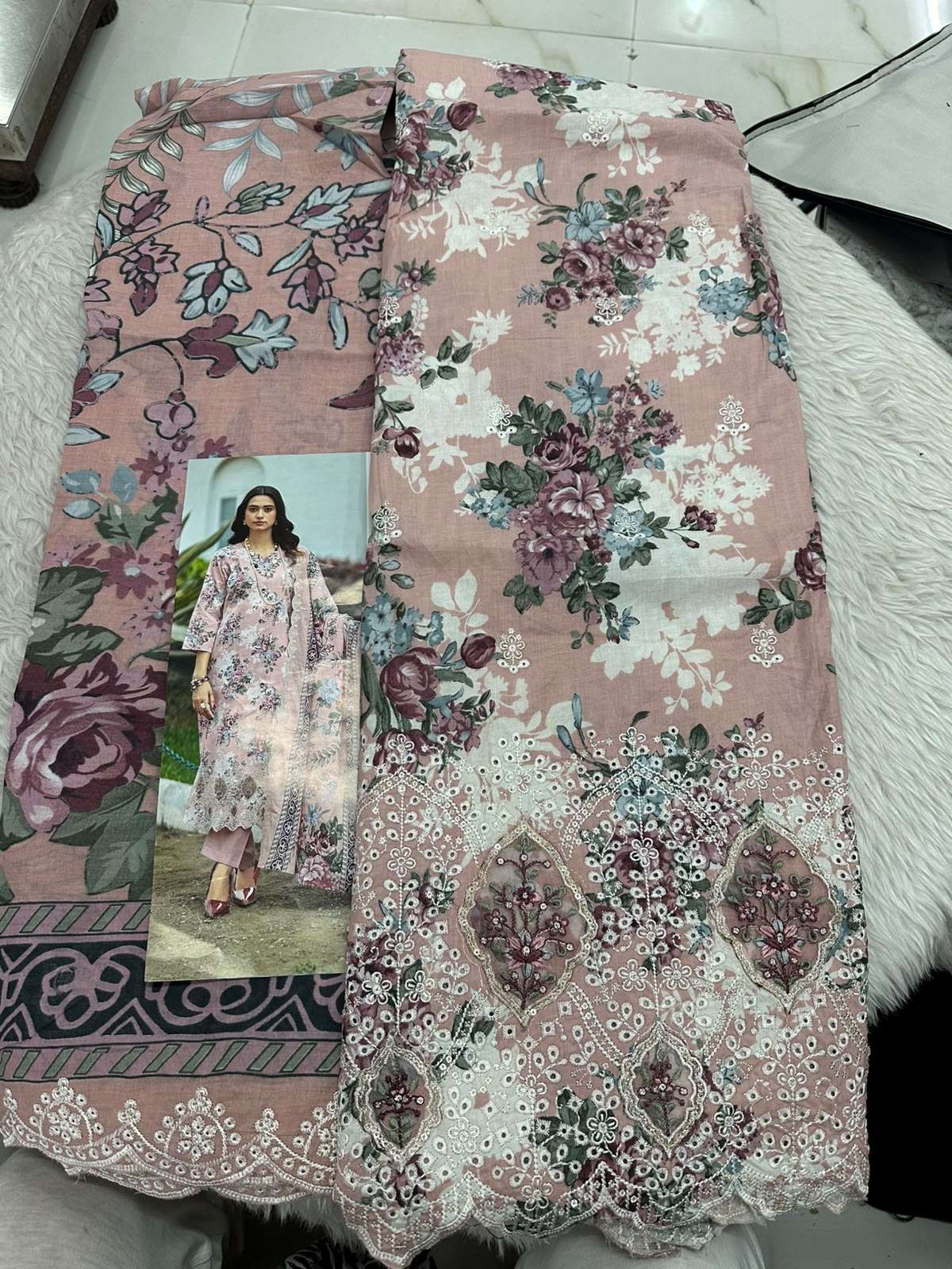 Falah Premium Cotton Collection Code - 50090 By Falah Designer Suits - 04