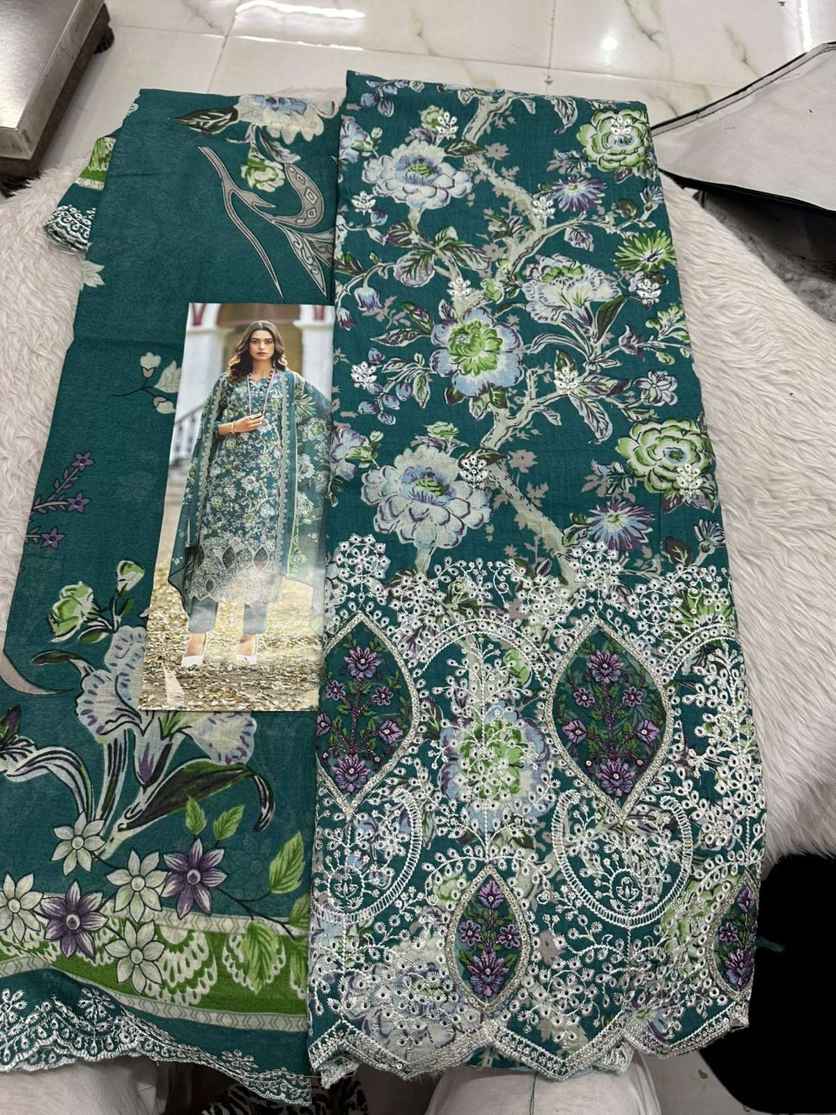 Falah Premium Cotton Collection Code - 50090 By Falah Designer Suits - 06