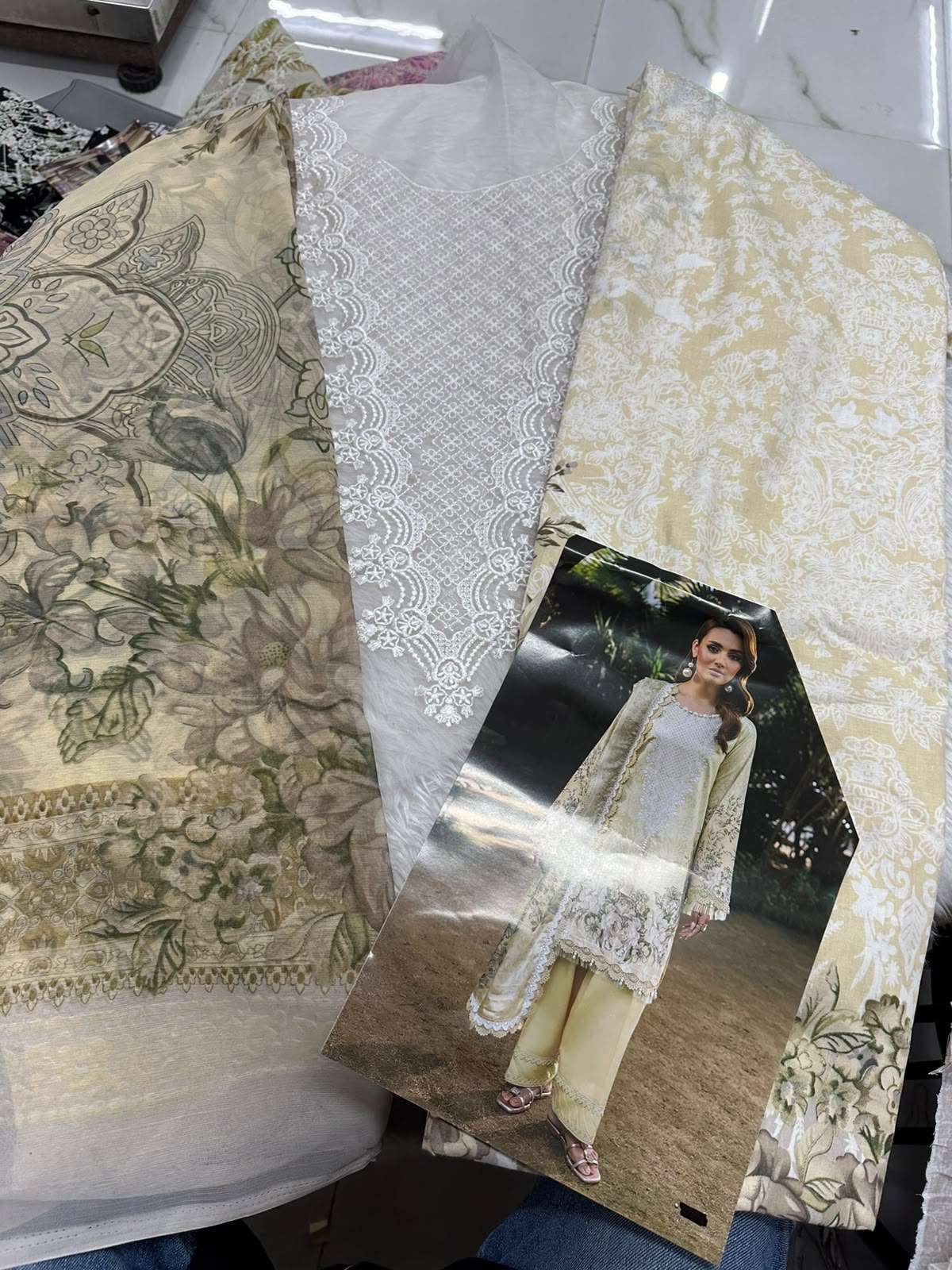 Falah Premium Cotton Collection Code - 50095 By Falah Designer Suit - 03