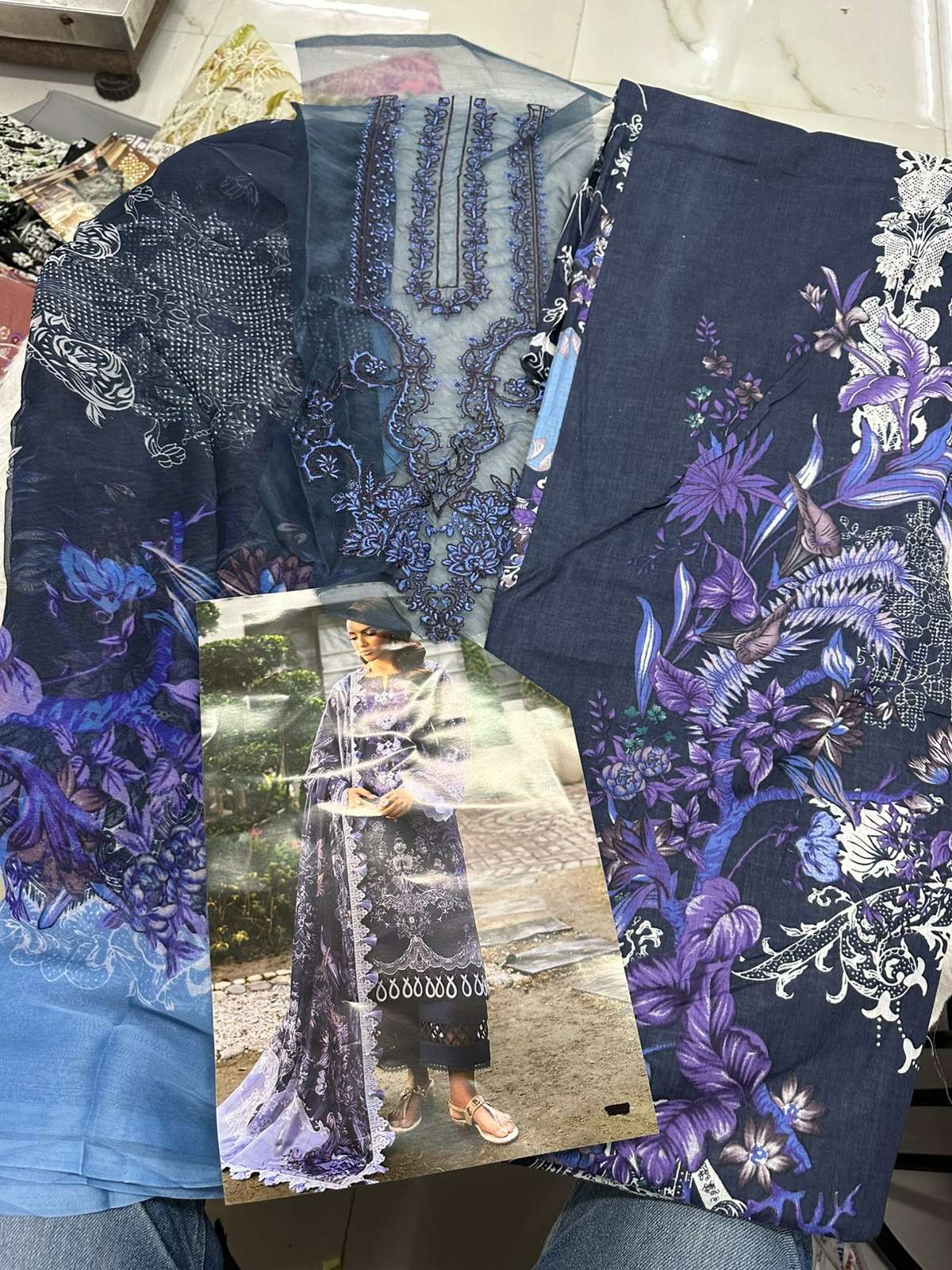Falah Premium Cotton Collection Code - 50095 By Falah Designer Suit - 06
