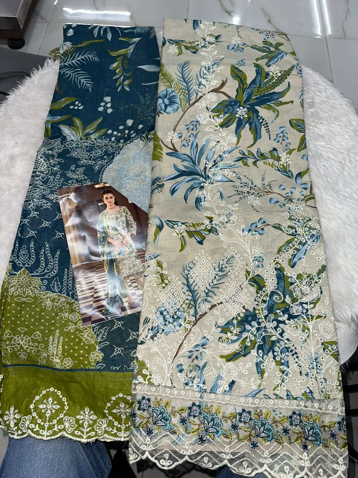 Falah Premium Cotton Collection Code - 50097 By Falah Designer Suits - 07