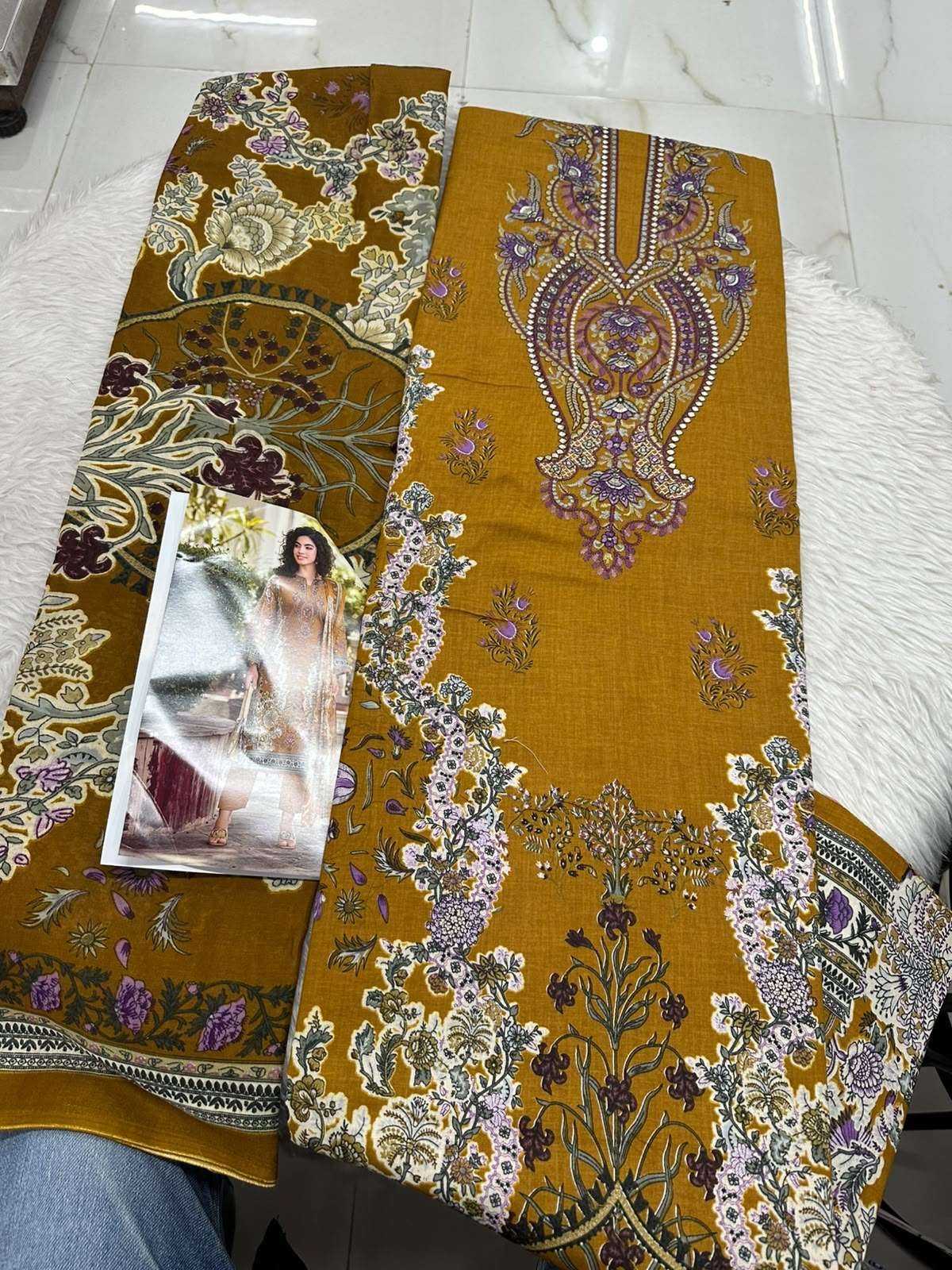 Falah Premium Cotton Collection Code - 50098 By Falah Designer Suits - 02