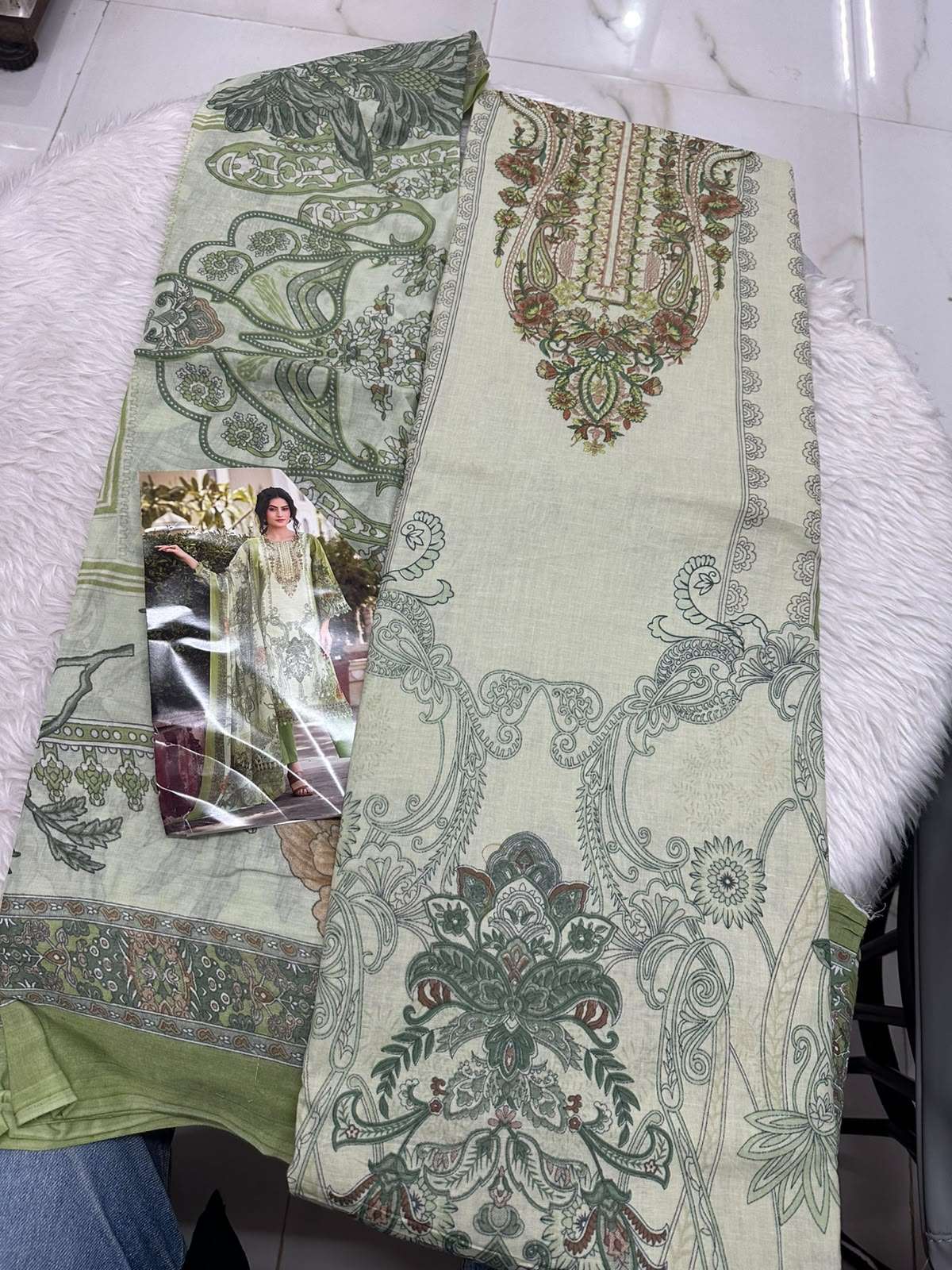 Falah Premium Cotton Collection Code - 50098 By Falah Designer Suits - 03