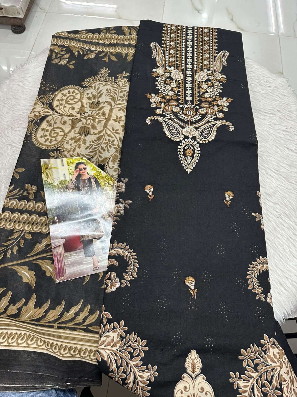 Falah Premium Cotton Collection Code - 50098 By Falah Designer Suits - 04