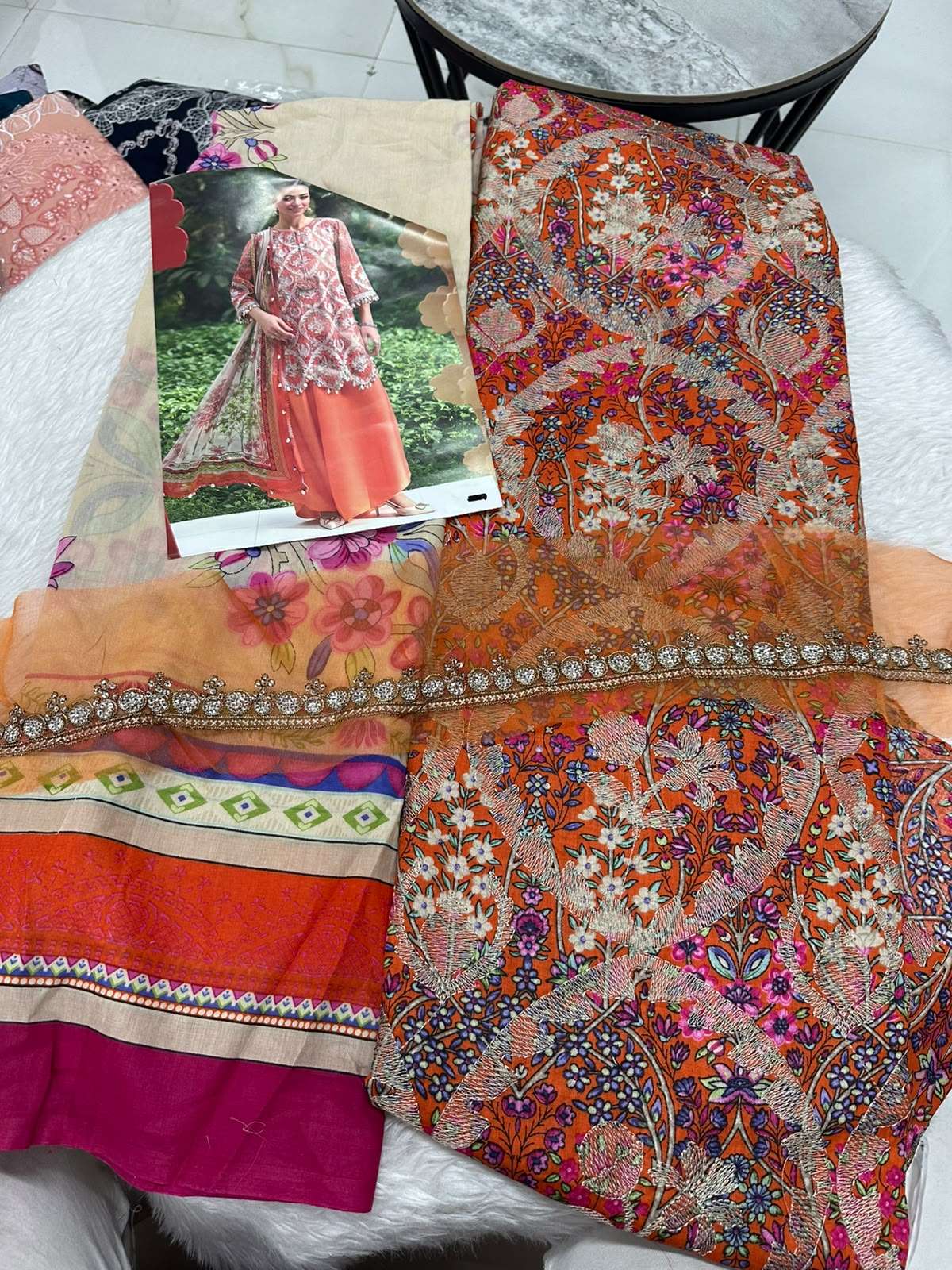 Falah Premium Cotton Collection Code - 50101 By Falah Designer Suits - 02
