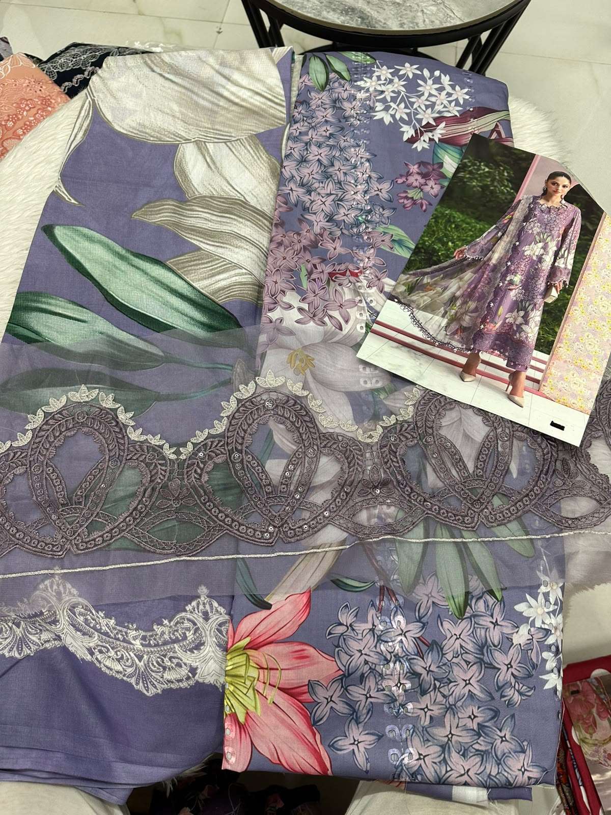 Falah Premium Cotton Collection Code - 50101 By Falah Designer Suits - 06