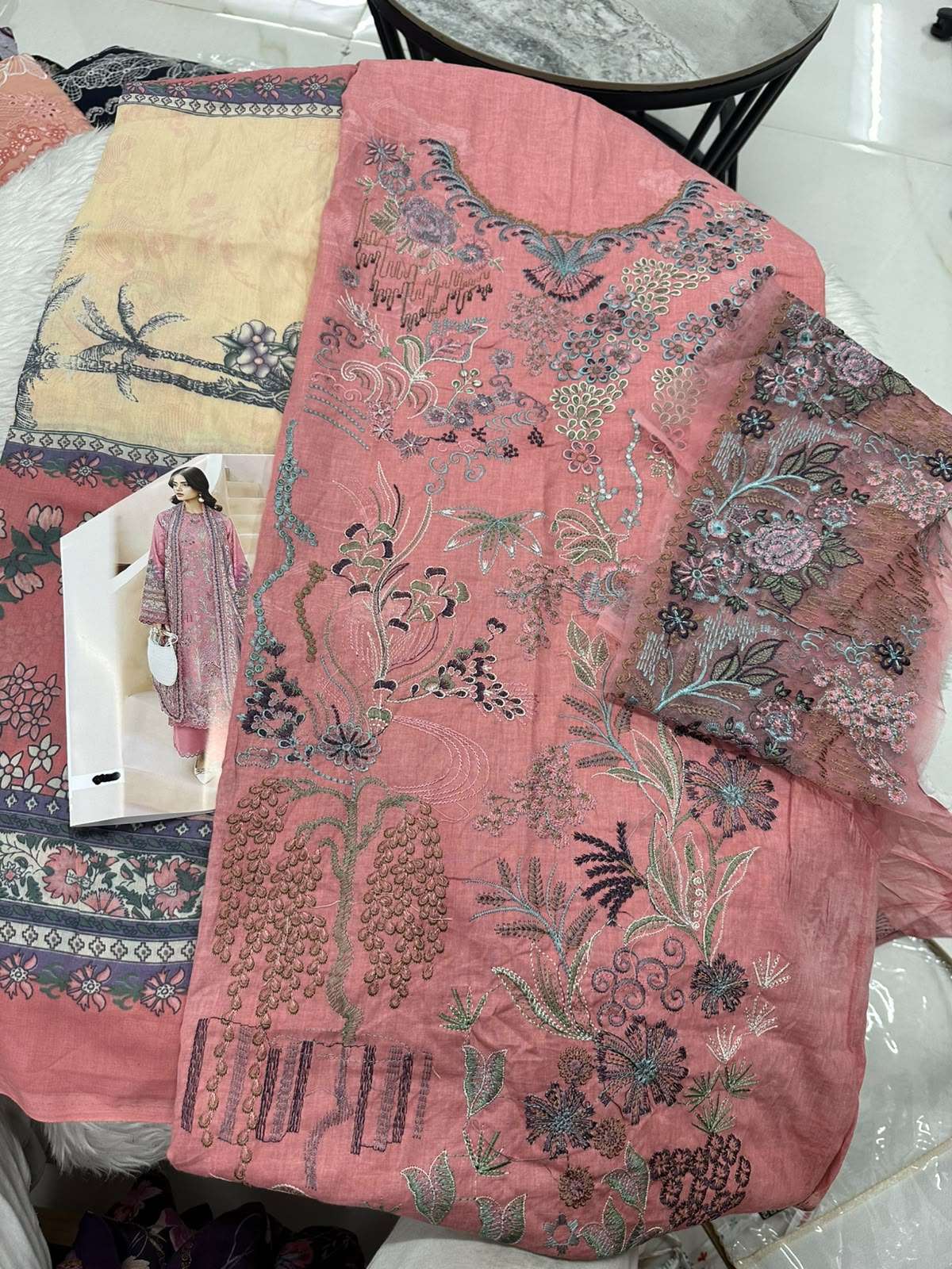 Falah Premium Cotton Collection Code - 50102 By Falah Designer Suits - 04