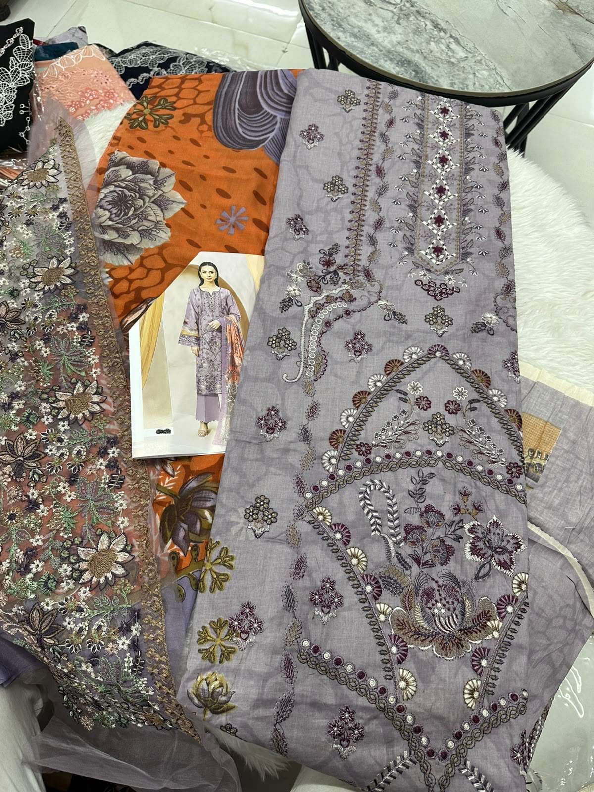 Falah Premium Cotton Collection Code - 50102 By Falah Designer Suits - 06