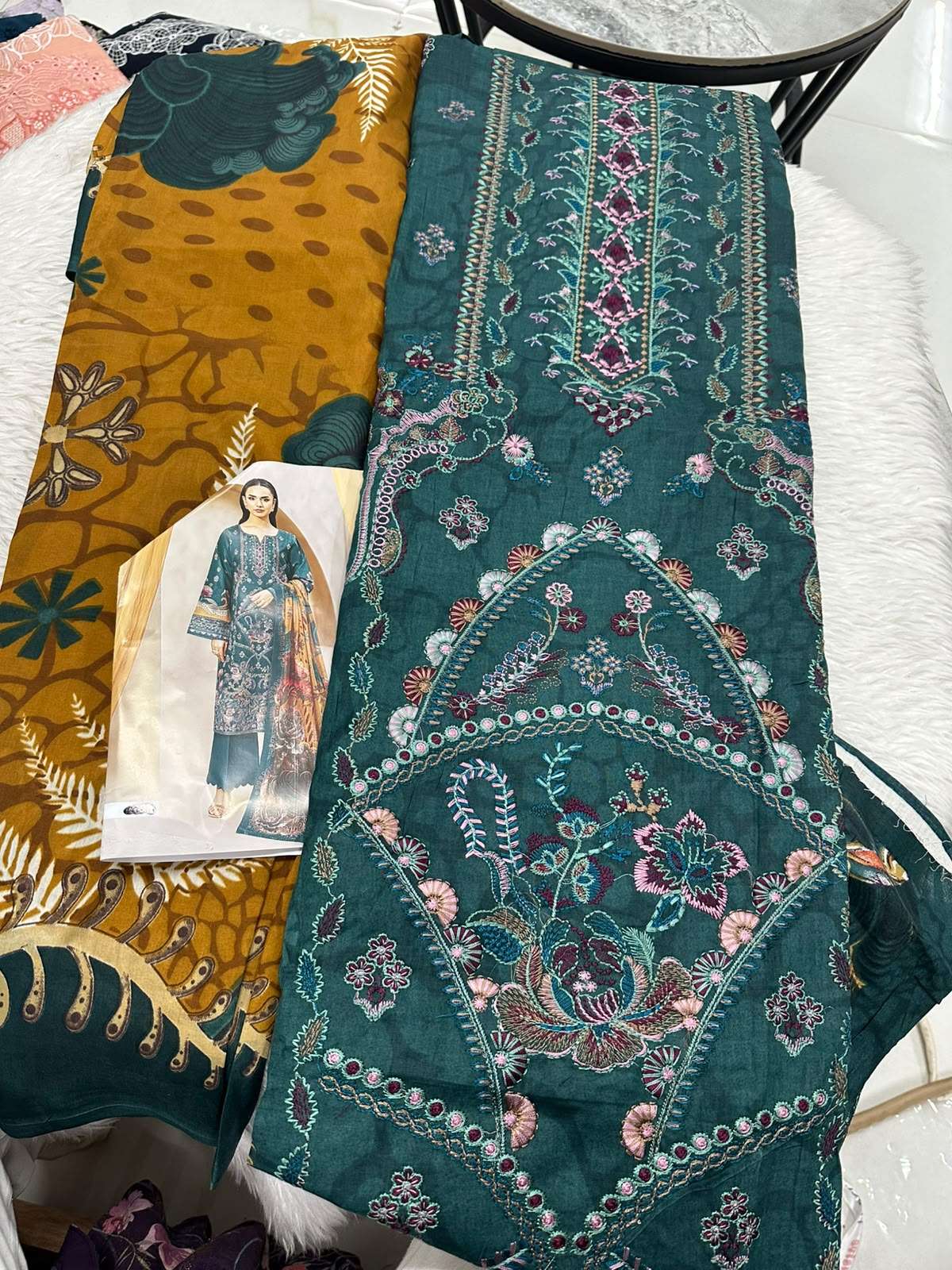 Falah Premium Cotton Collection Code - 50102 By Falah Designer Suits - 08