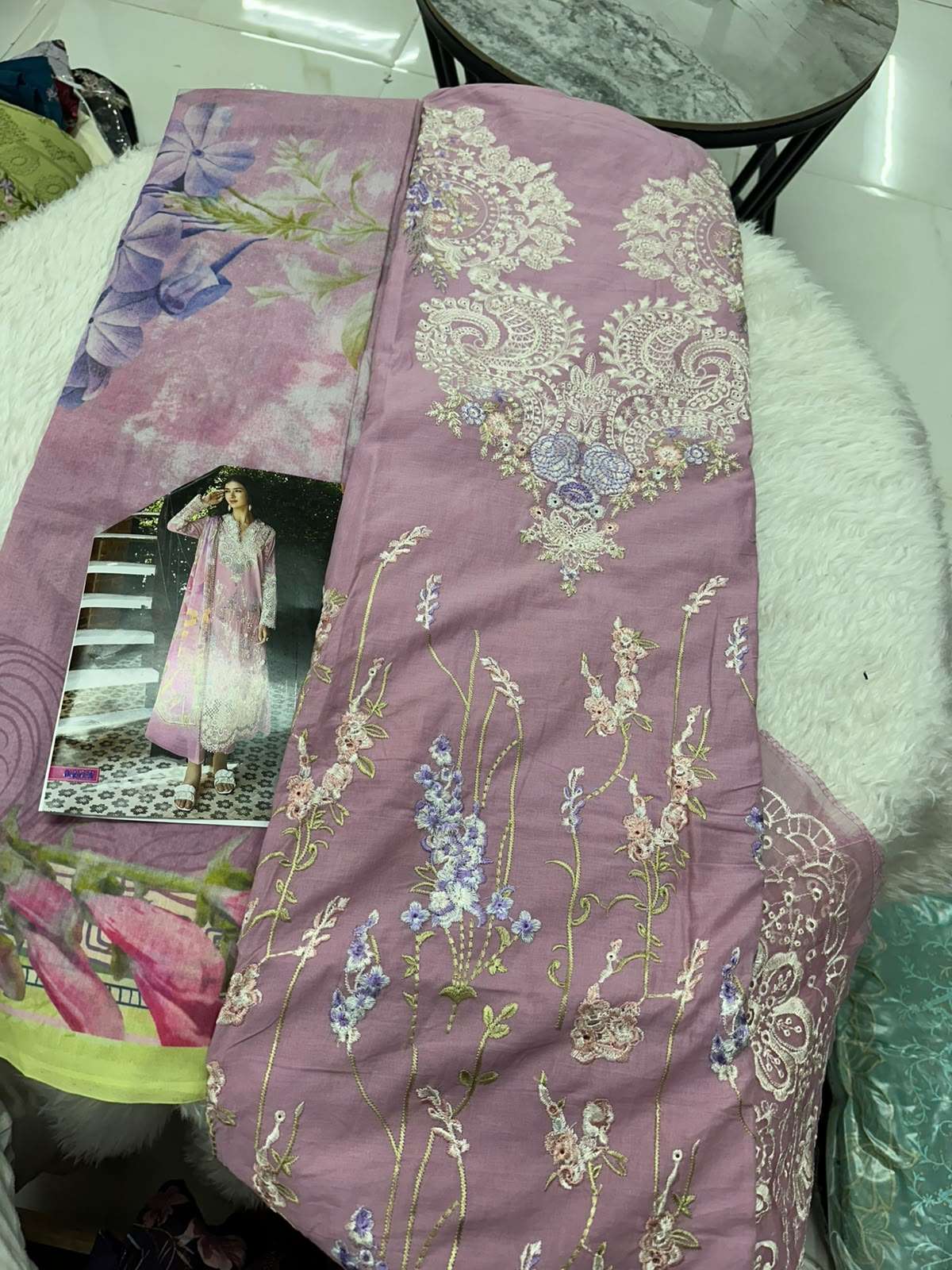 Falah Premium Cotton Collection Code - 50103 By Falah Designer Suits - 03