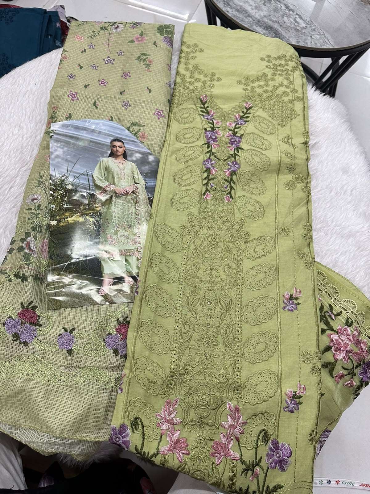 Falah Premium Cotton Collection Code - 50105 By Falah Designer Suits - 01 - 06
