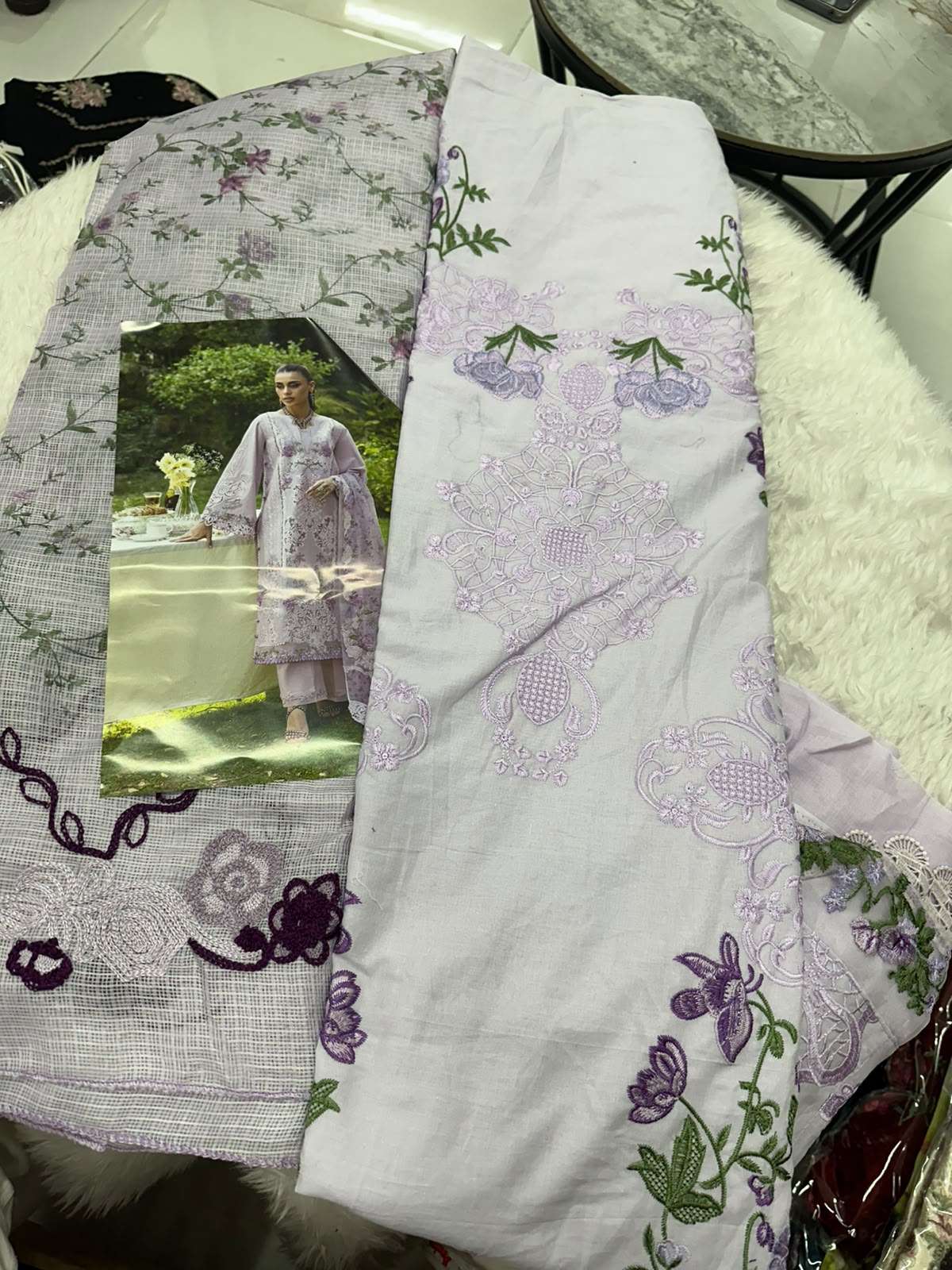 Falah Premium Cotton Collection Code - 50105 By Falah Designer Suits - 03