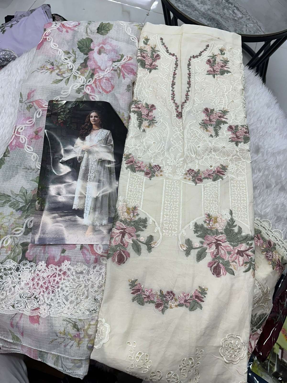 Falah Premium Cotton Collection Code - 50107 By Falah Designer Suits - 01 - 06