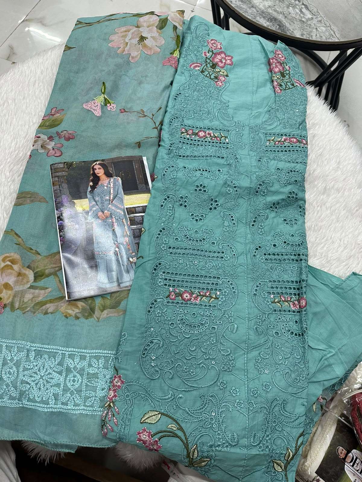 Falah Premium Cotton Collection Code - 50107 By Falah Designer Suits - 04