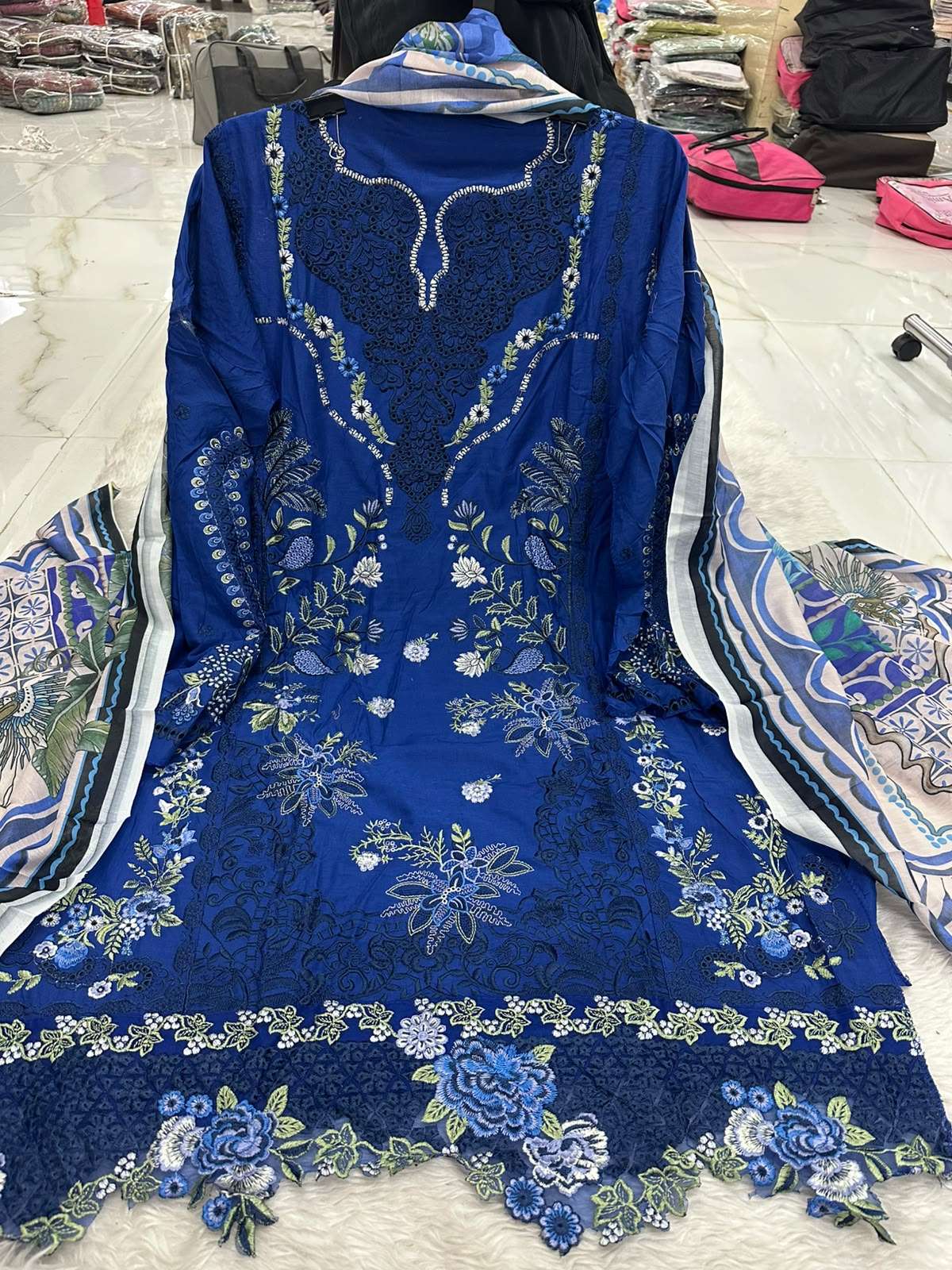 Falah Premium Cotton Collection Code - NOP08 By Falah Designer Suits - 11