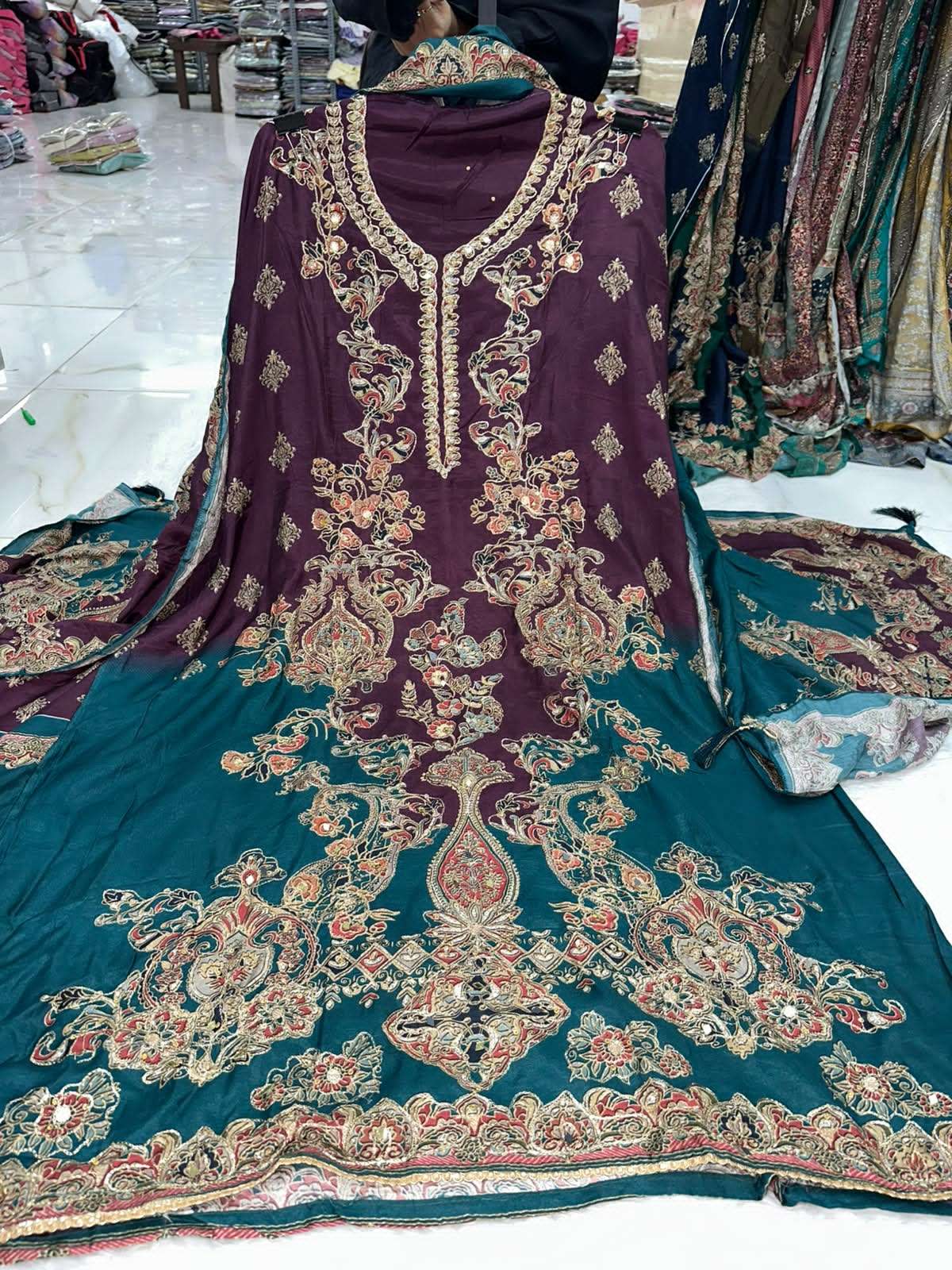 Falah Premium Maslin Collection Code - 50091 By Falah Designer Suits - 03